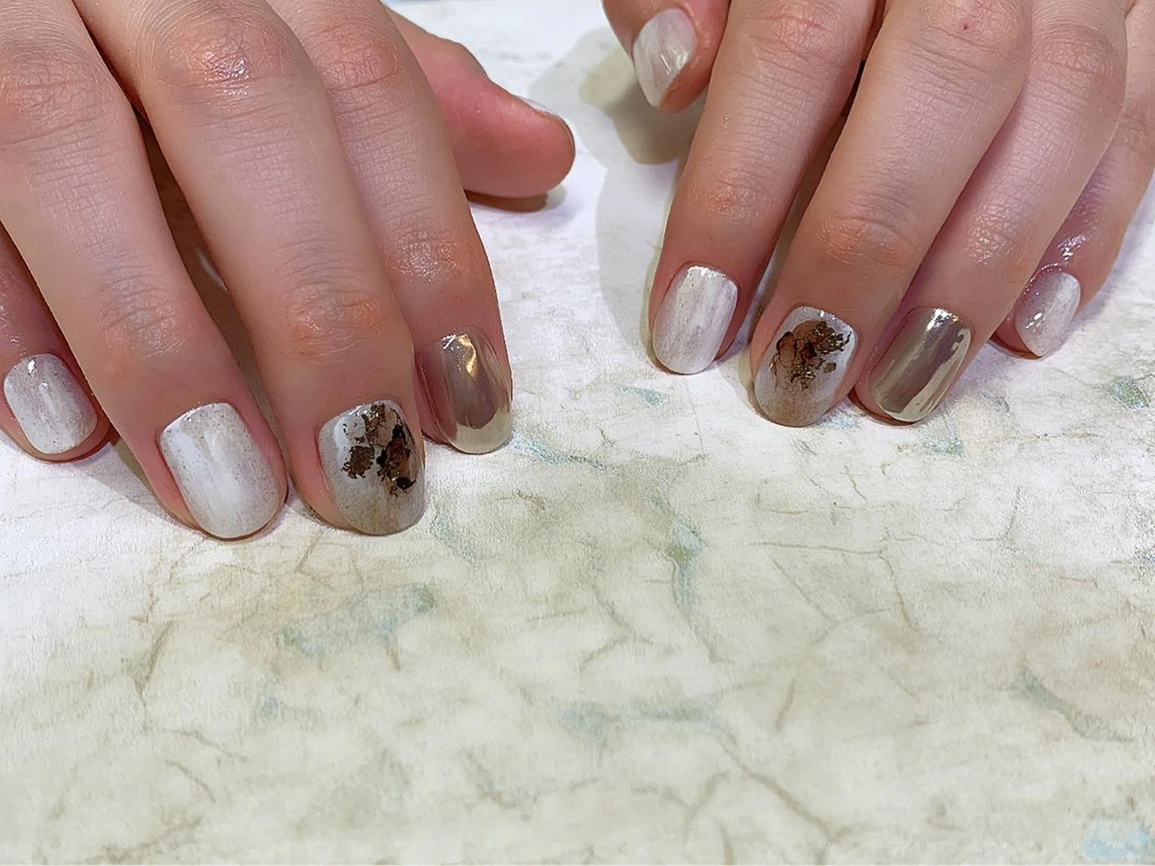 ショート ネイル ky__.nail所属・k. yukinoのネイルデザイン