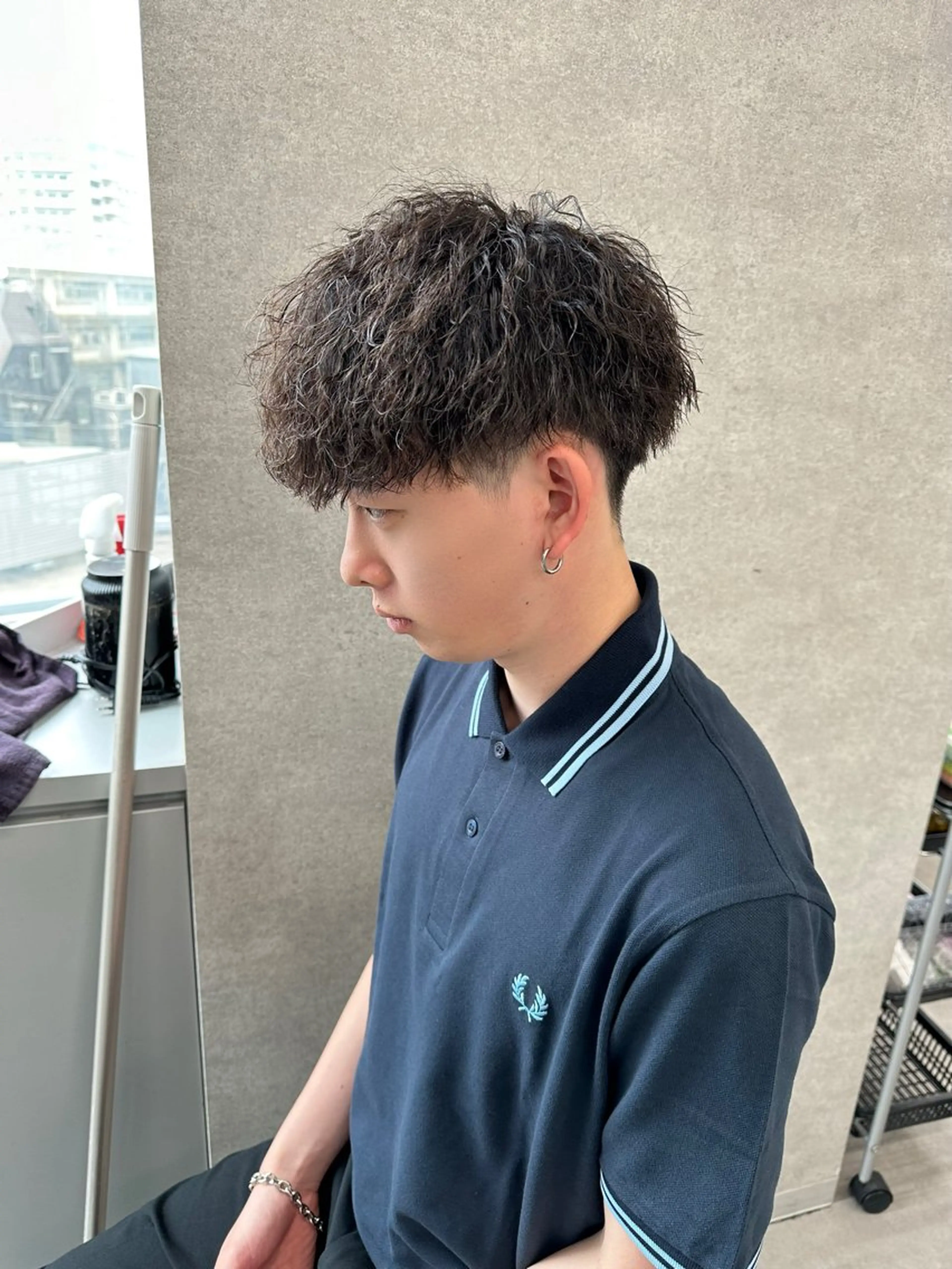 ショート パーマ メンズ 【メンズ特化】 笹目純のヘアスタイル