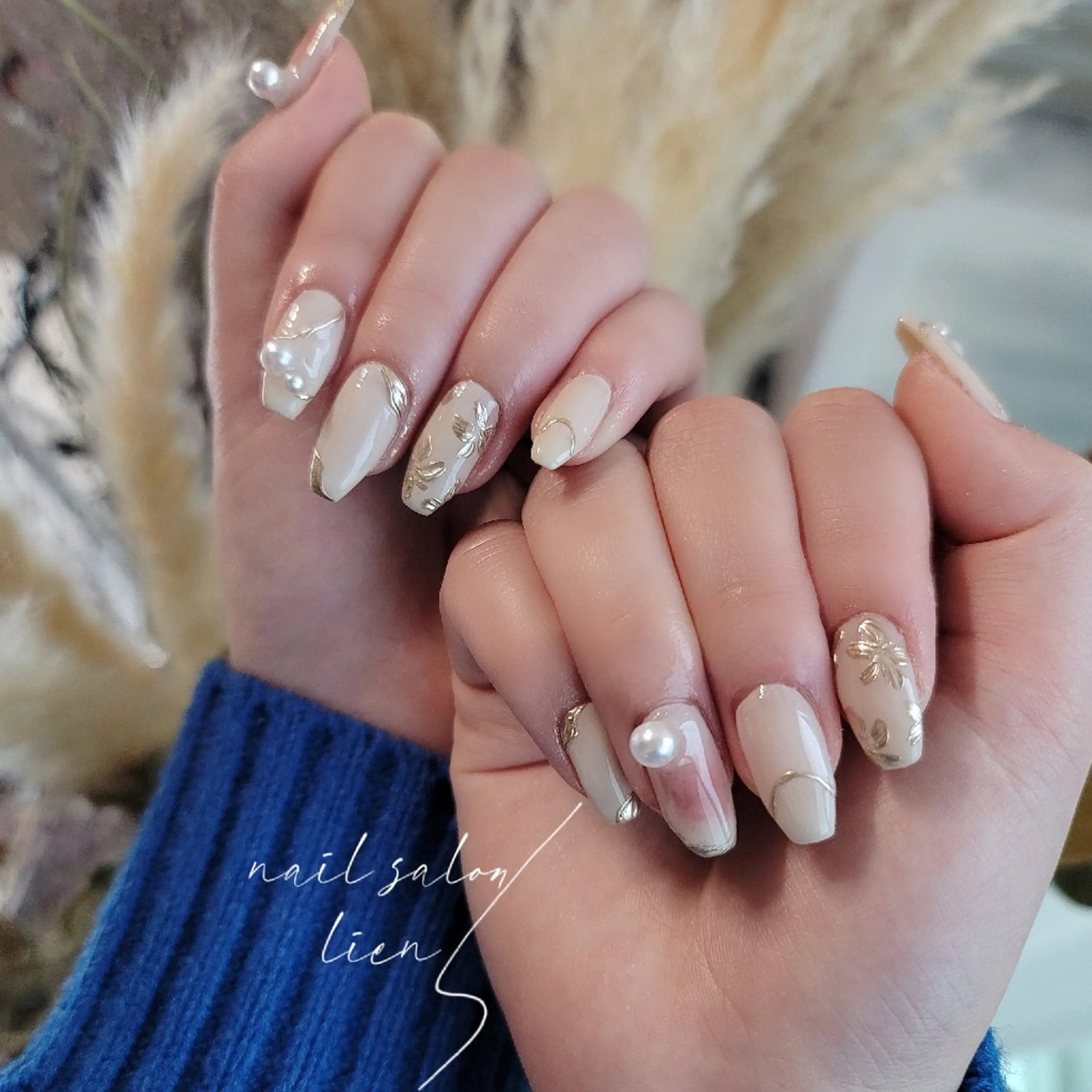 ネイル ハンドネイル プライベートサロン lienのネイルデザイン