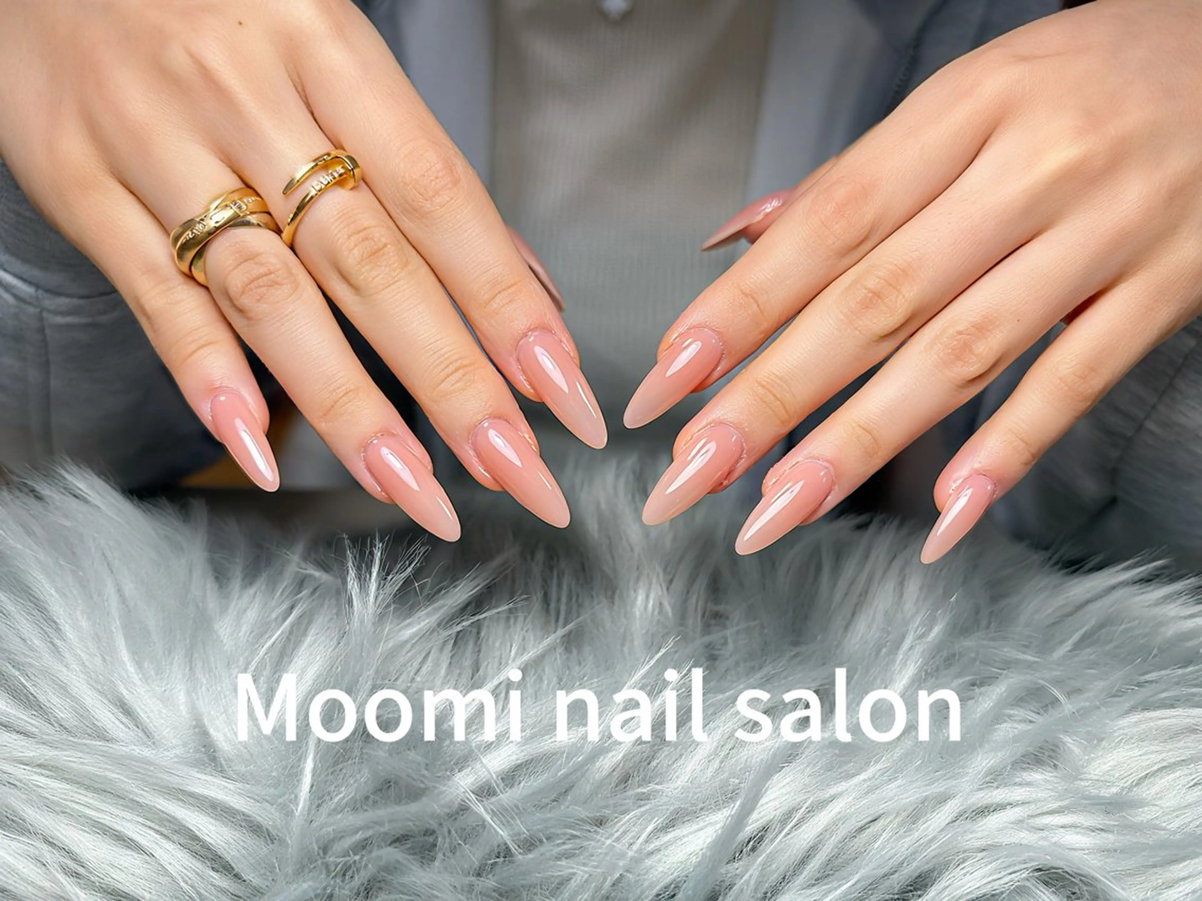 ロング ハンドネイル Moomi nail salonのネイルデザイン