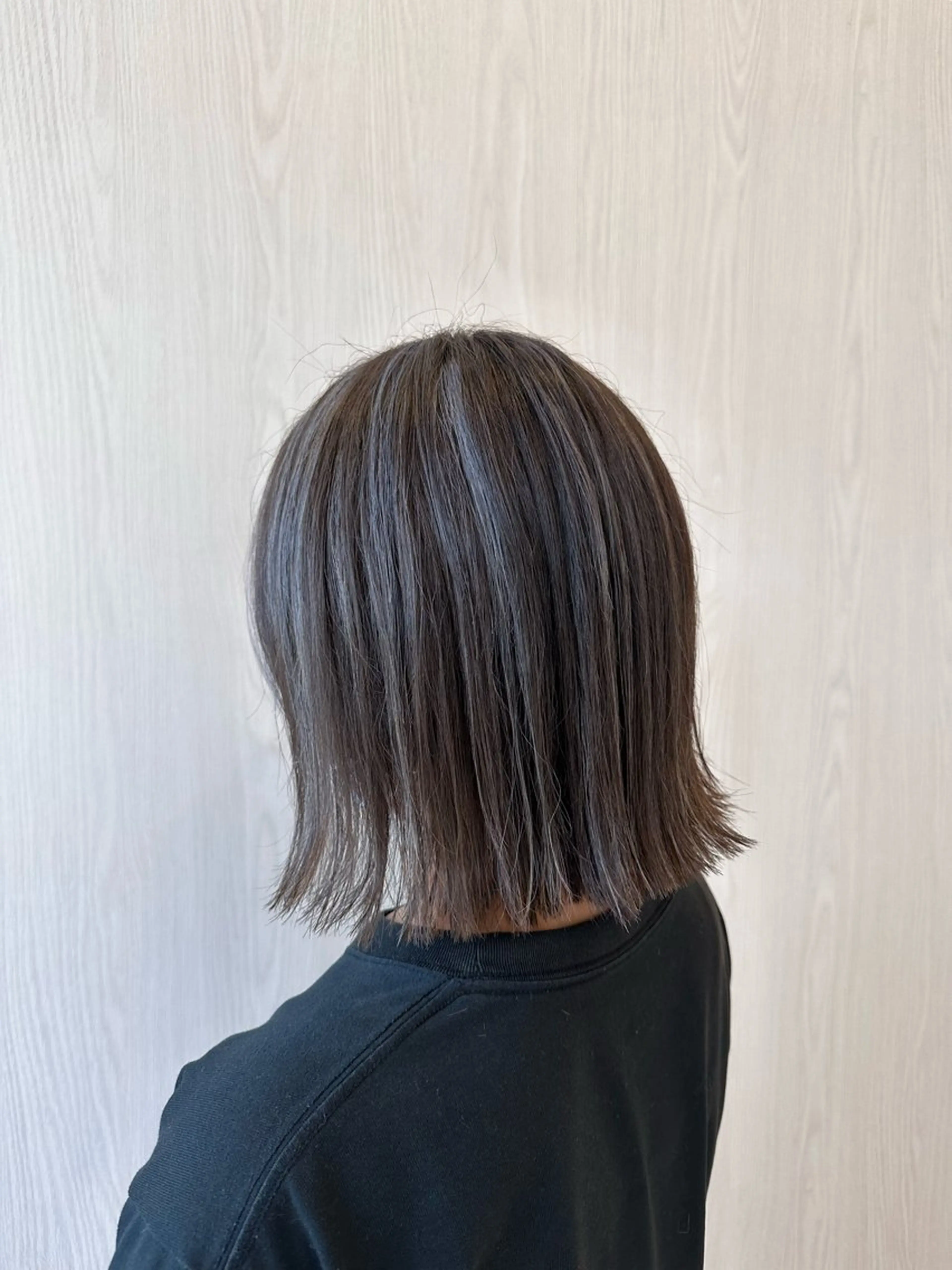 ミディアム カラー ブリーチ 透明感カラー ハイライトカラー ハイライト ☁️tajika marilyn☁️のヘアスタイル