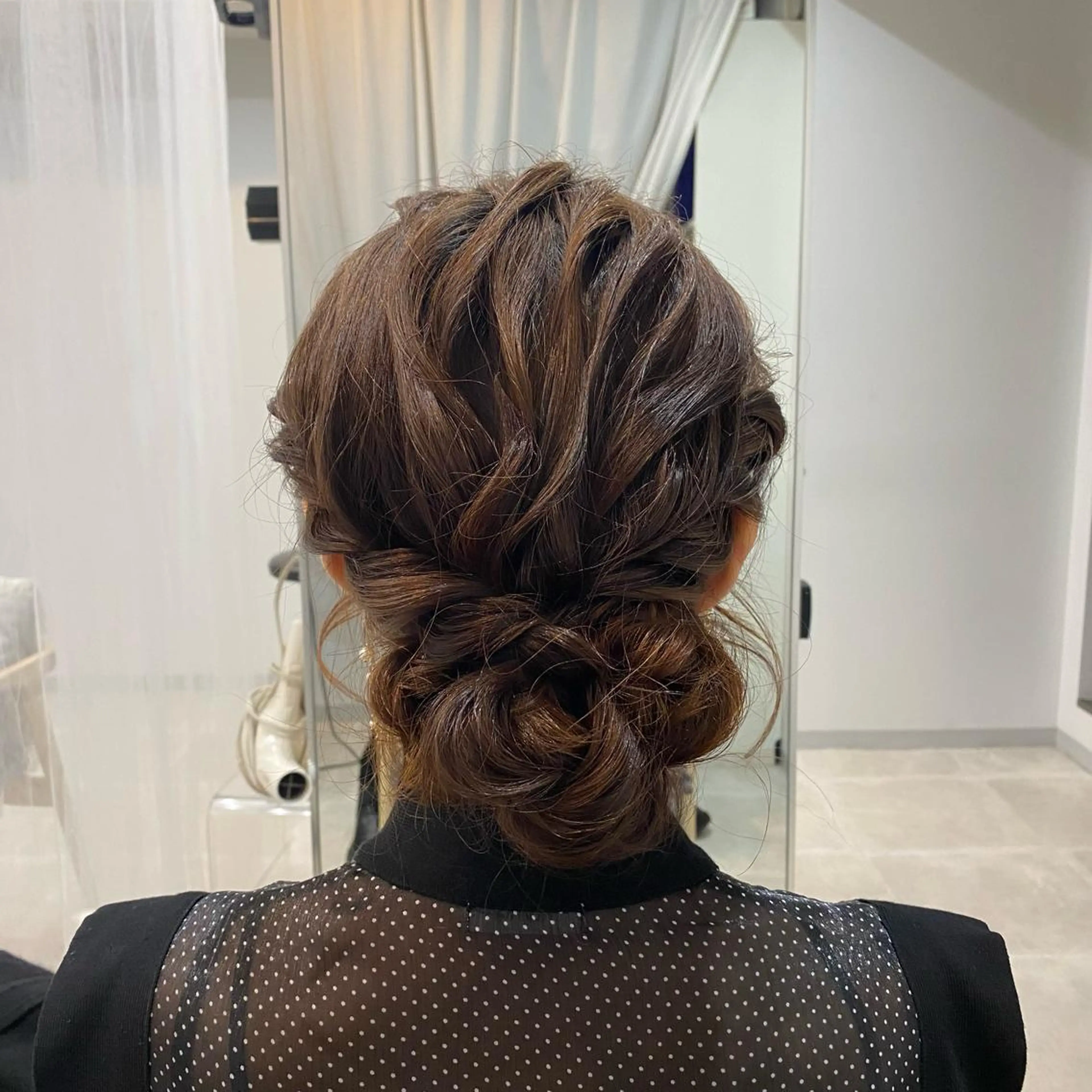 ヘアアレンジ 谷川 李奈のヘアスタイル