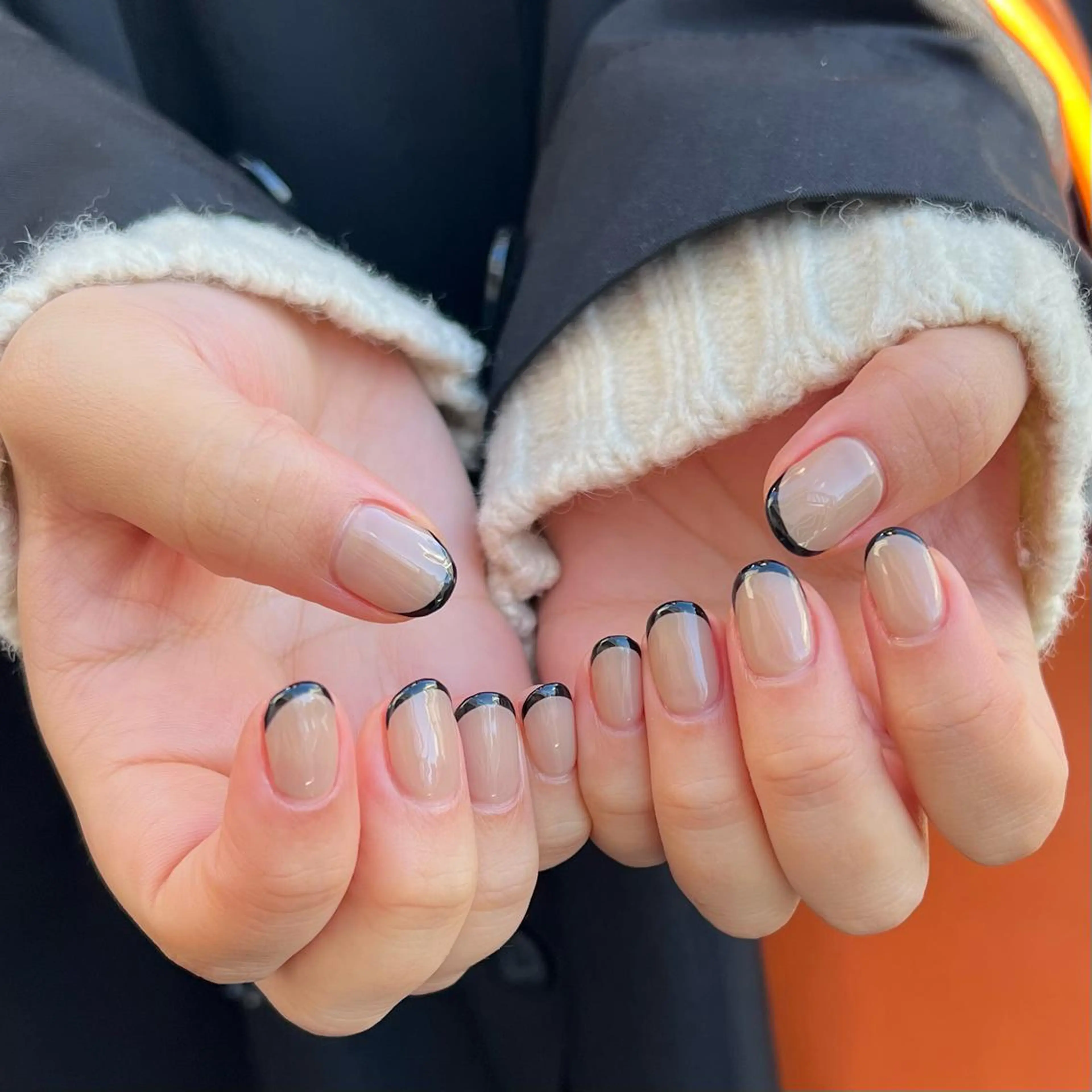 ネイル フレンチネイル Nico所属・Nico🌛 Karenのネイルデザイン