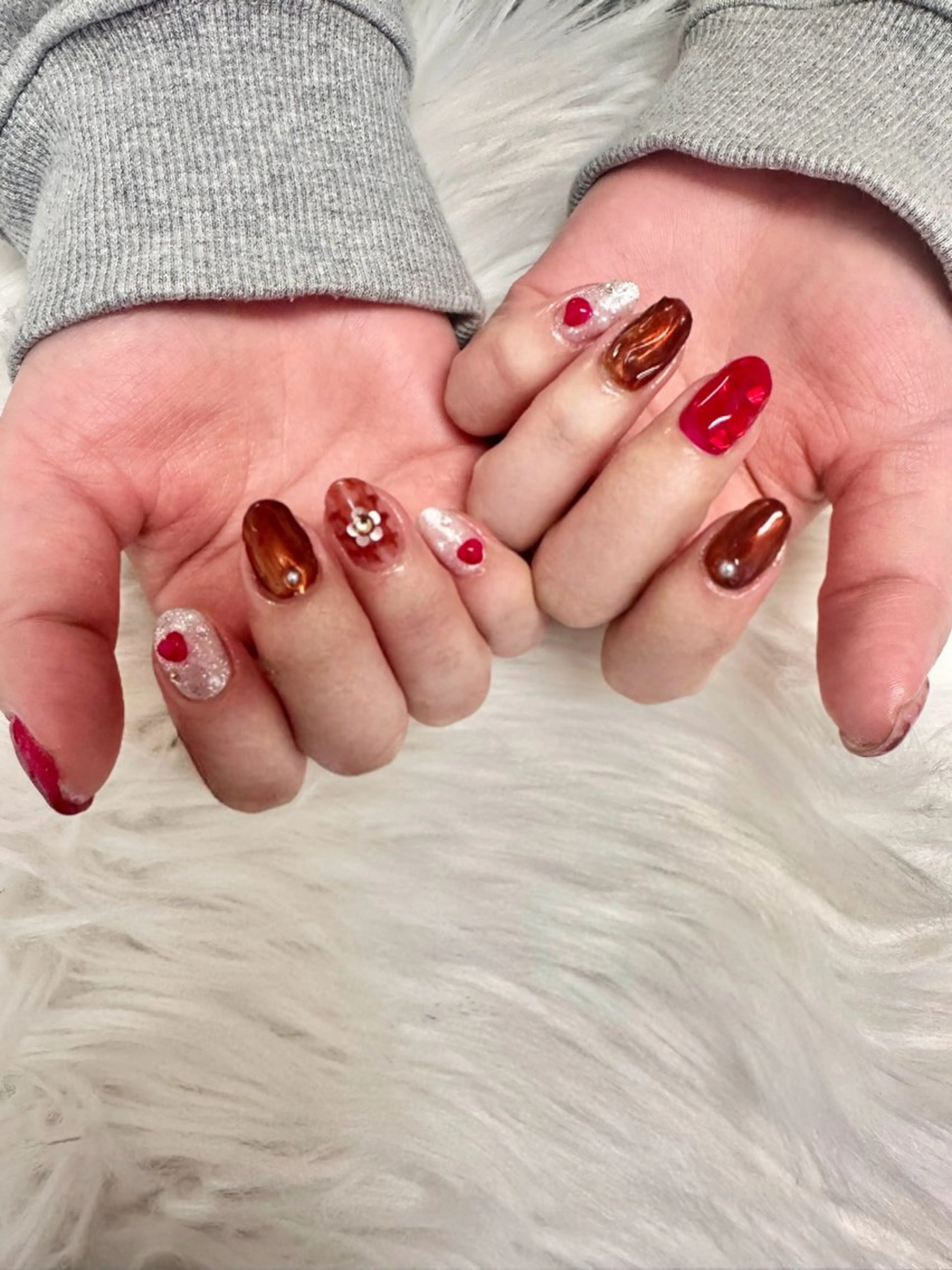 ネイル 富岡 妃奈のネイルデザイン