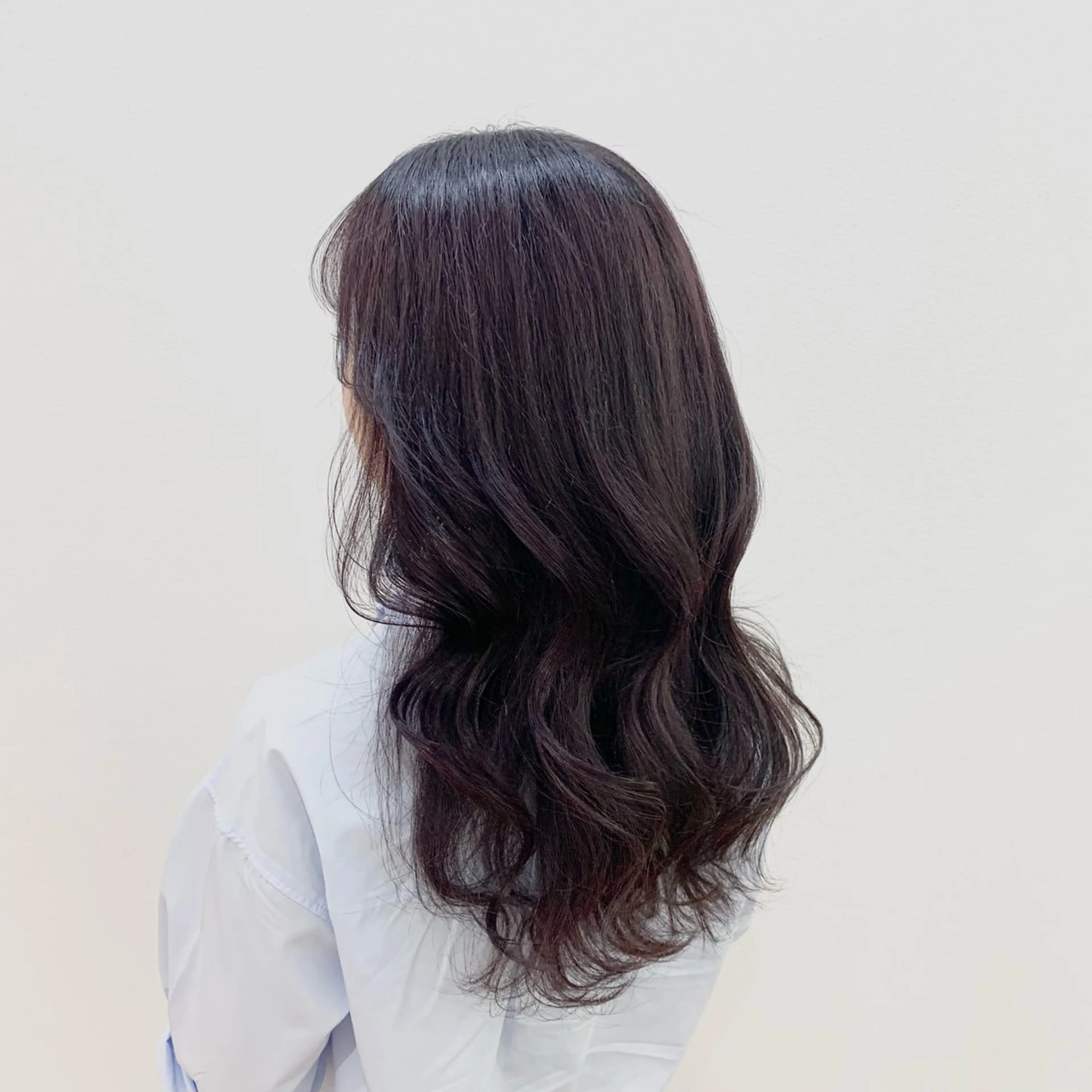 ロング カラー ヘアアレンジ キヨミ 韓国レイヤーカットのヘアスタイル