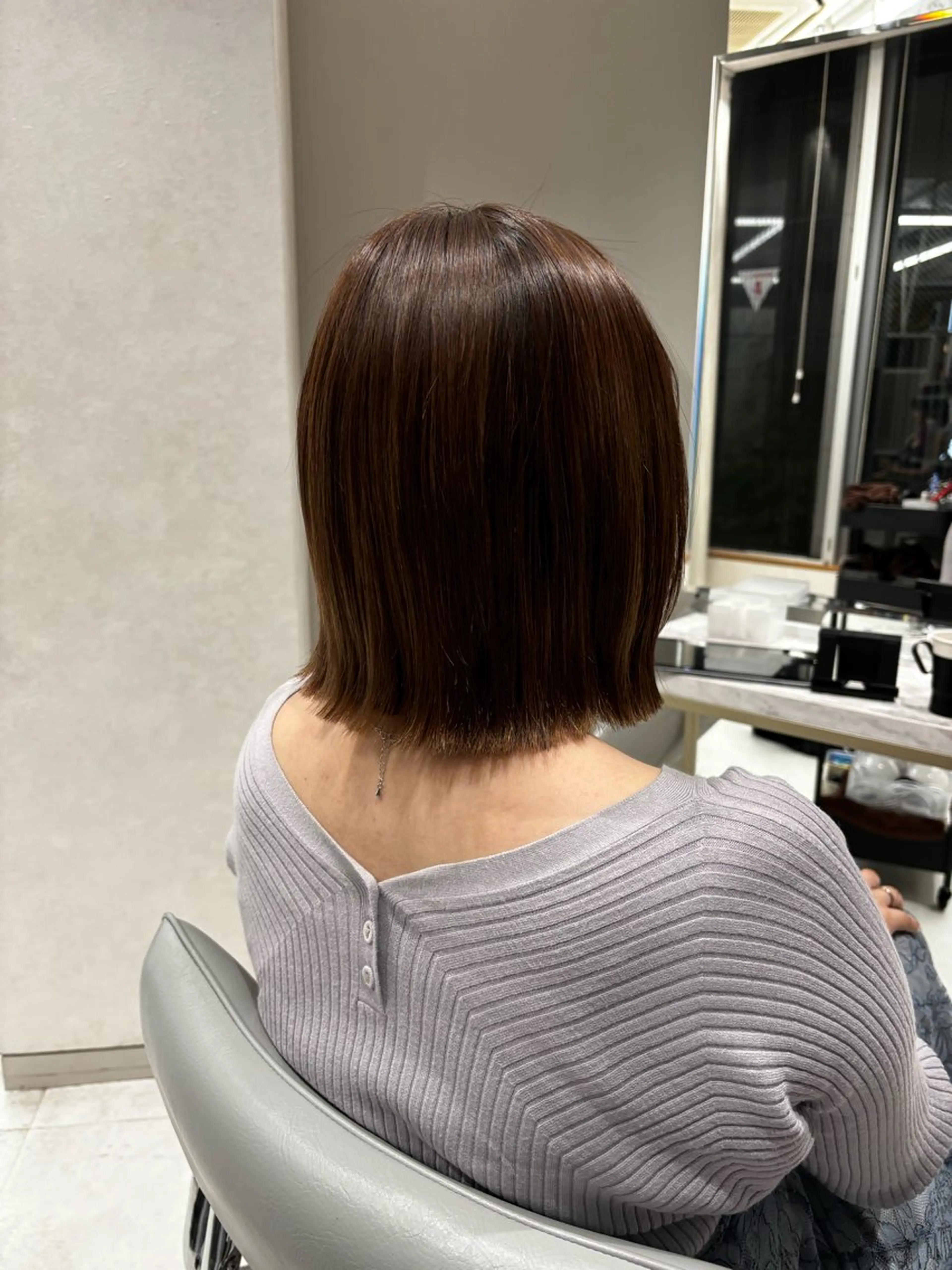 ミディアム 新宿No.1艶髪矯正 美艶カラー/FUKAのヘアスタイル