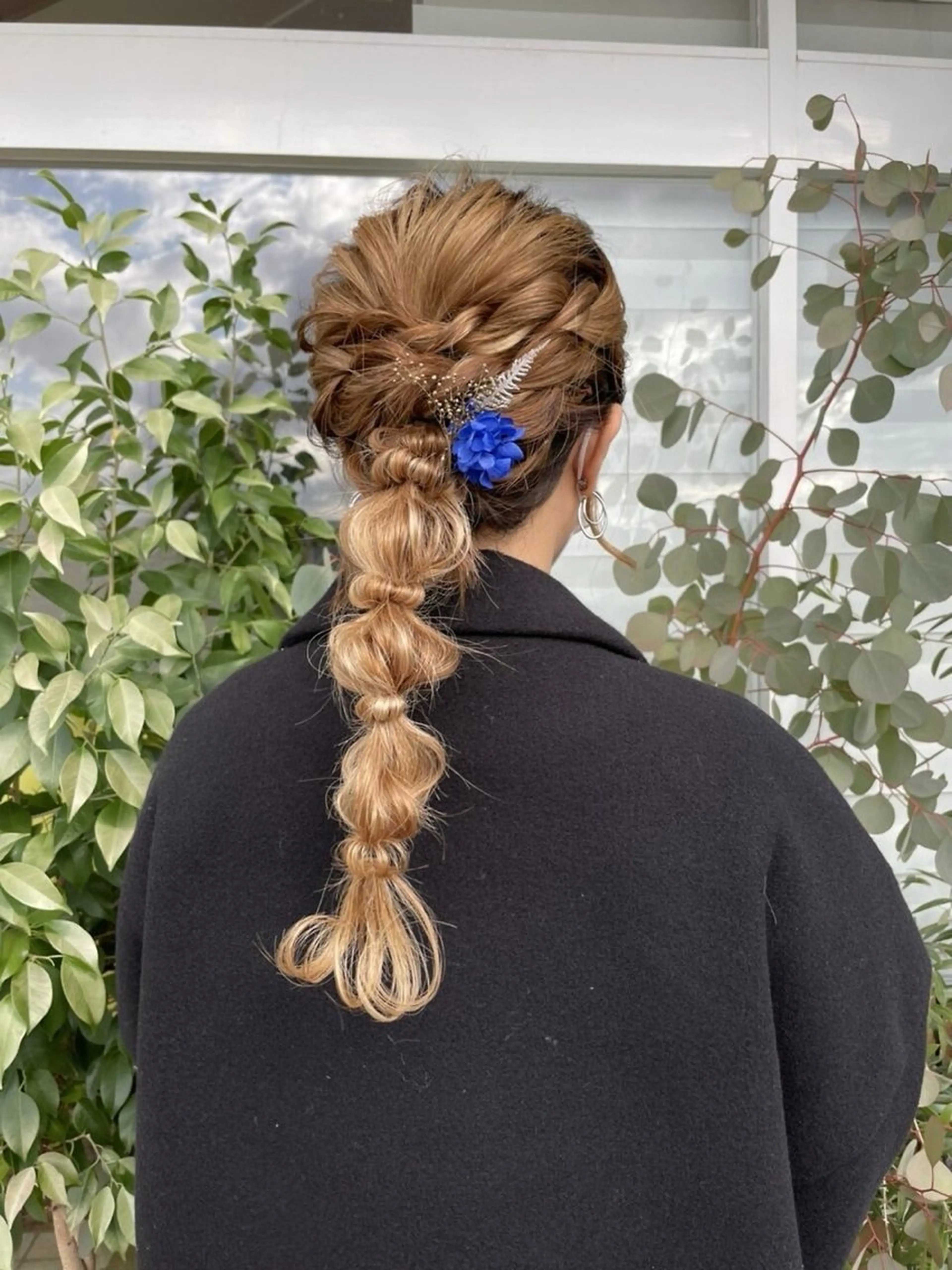 ロング ヘアアレンジ 福井 咲羅のヘアスタイル