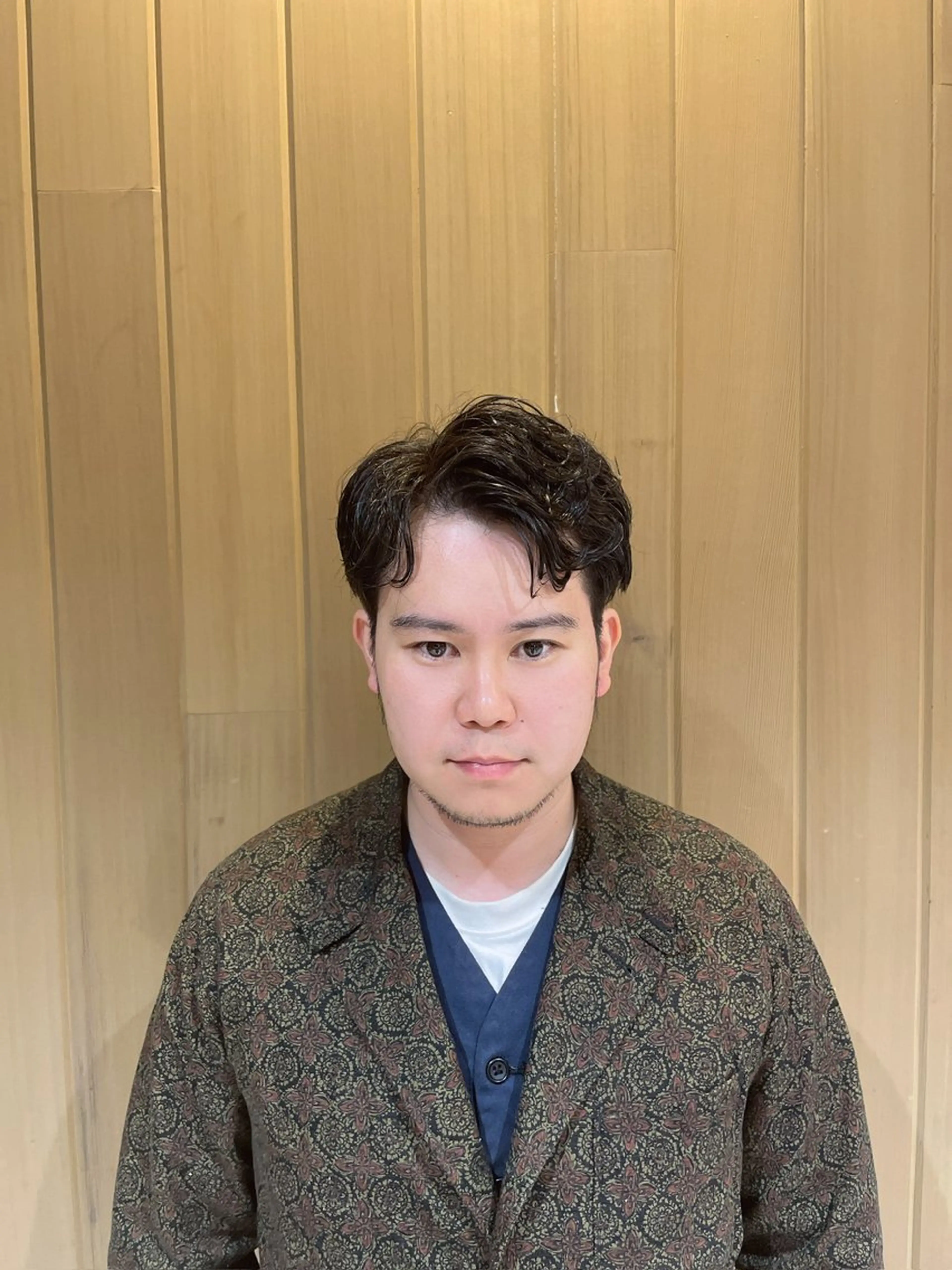 パーマ メンズ フェザーパーマ メンズパーマ PAPASS|尾頃 功明|メンズパーマのヘアスタイル