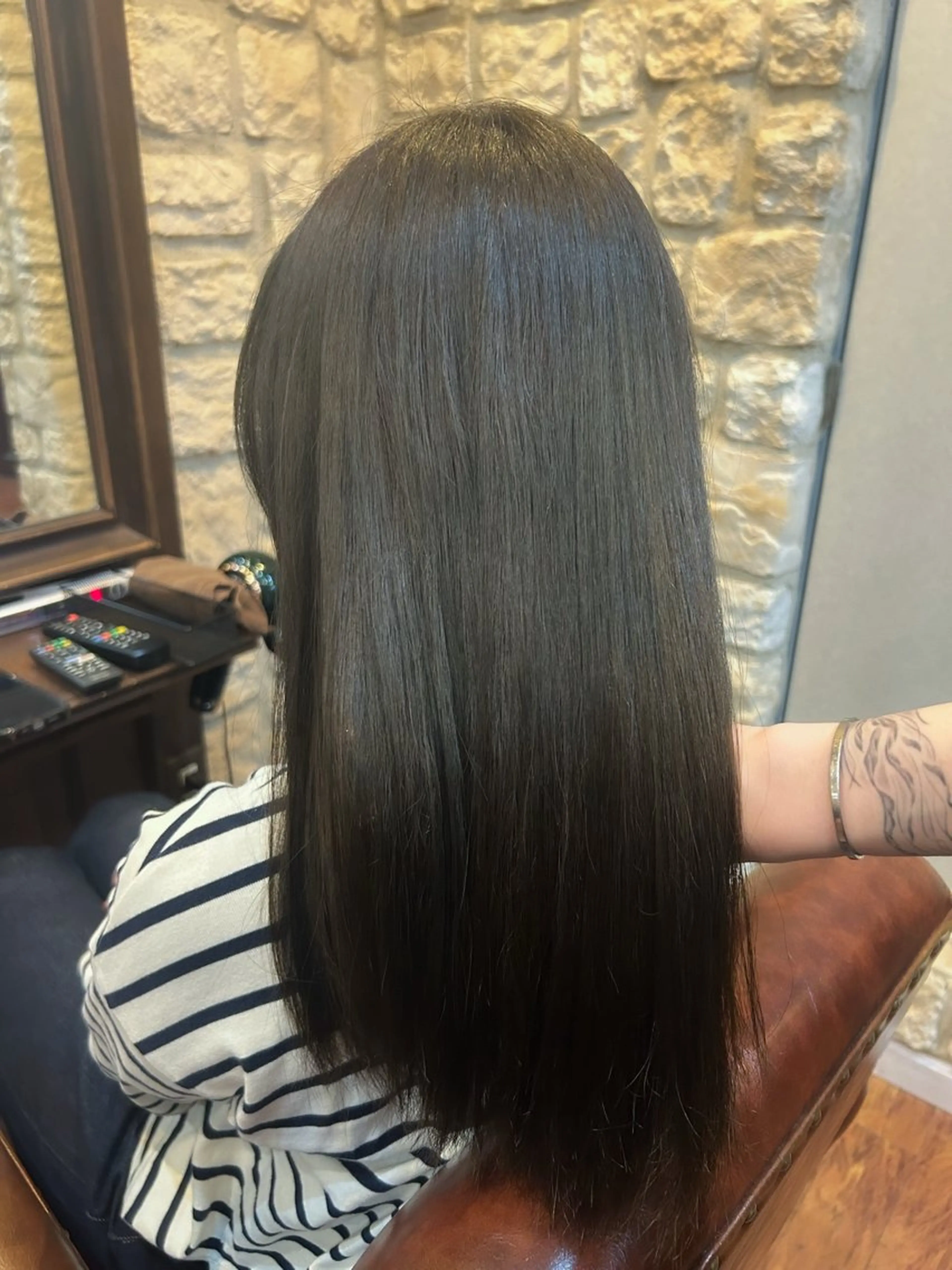 ロング カラー オリーブカラー 🪼宮当 亜海🪼のヘアスタイル