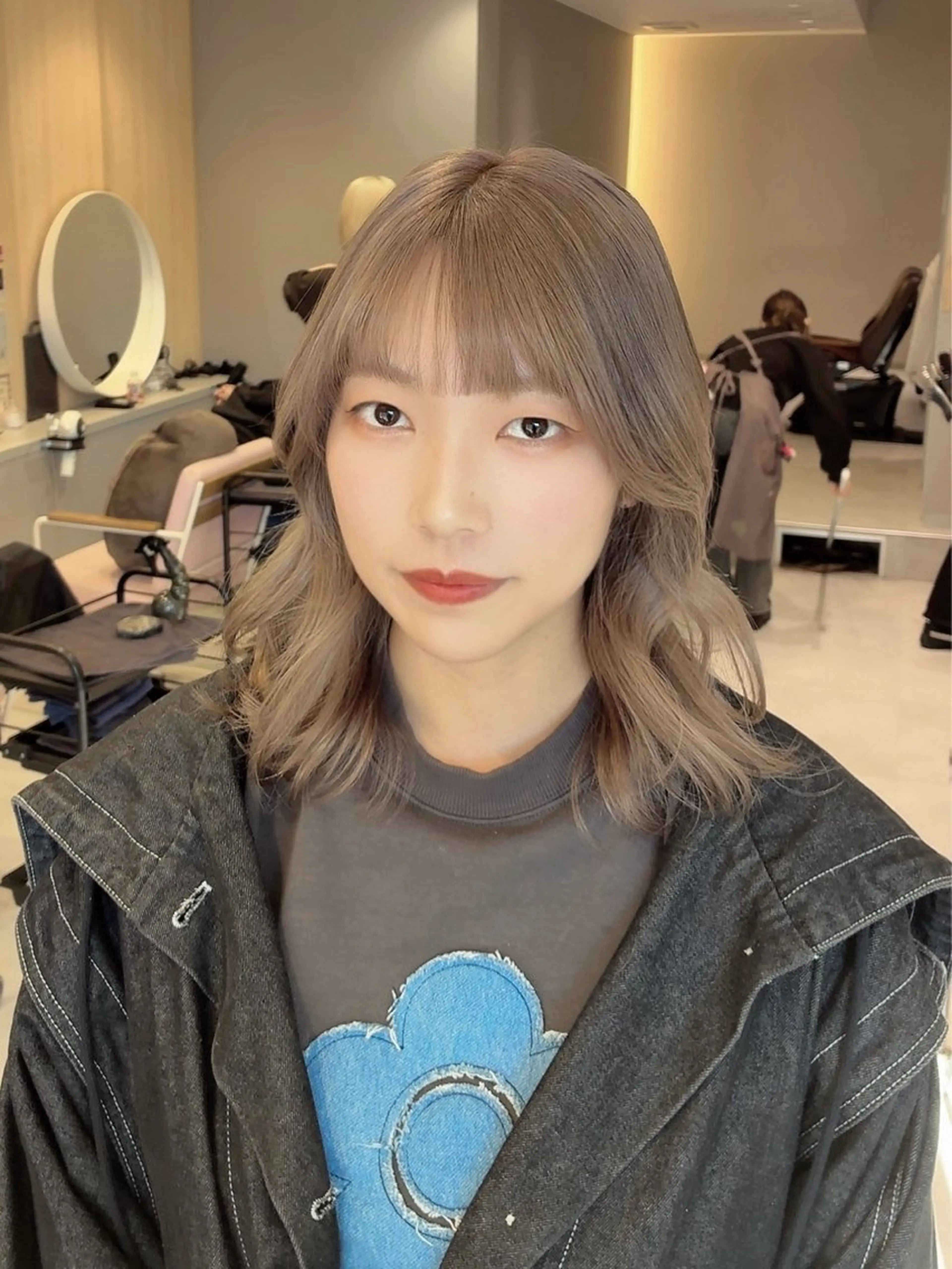 Riku 艶カラーのヘアスタイル