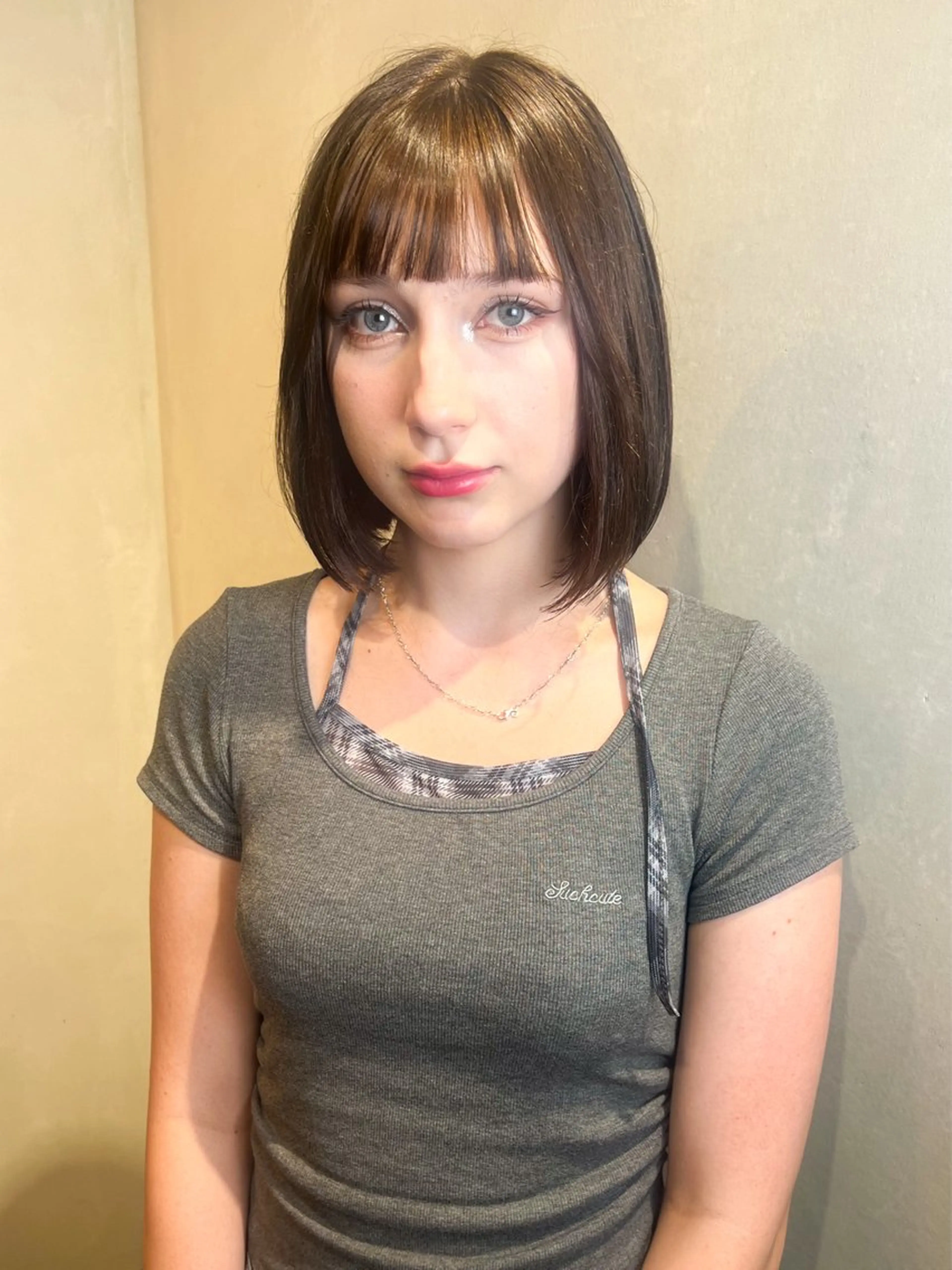 ショート カット ヘアカラー トリートメント Aya/四条烏丸/ インナーカラーのヘアスタイル