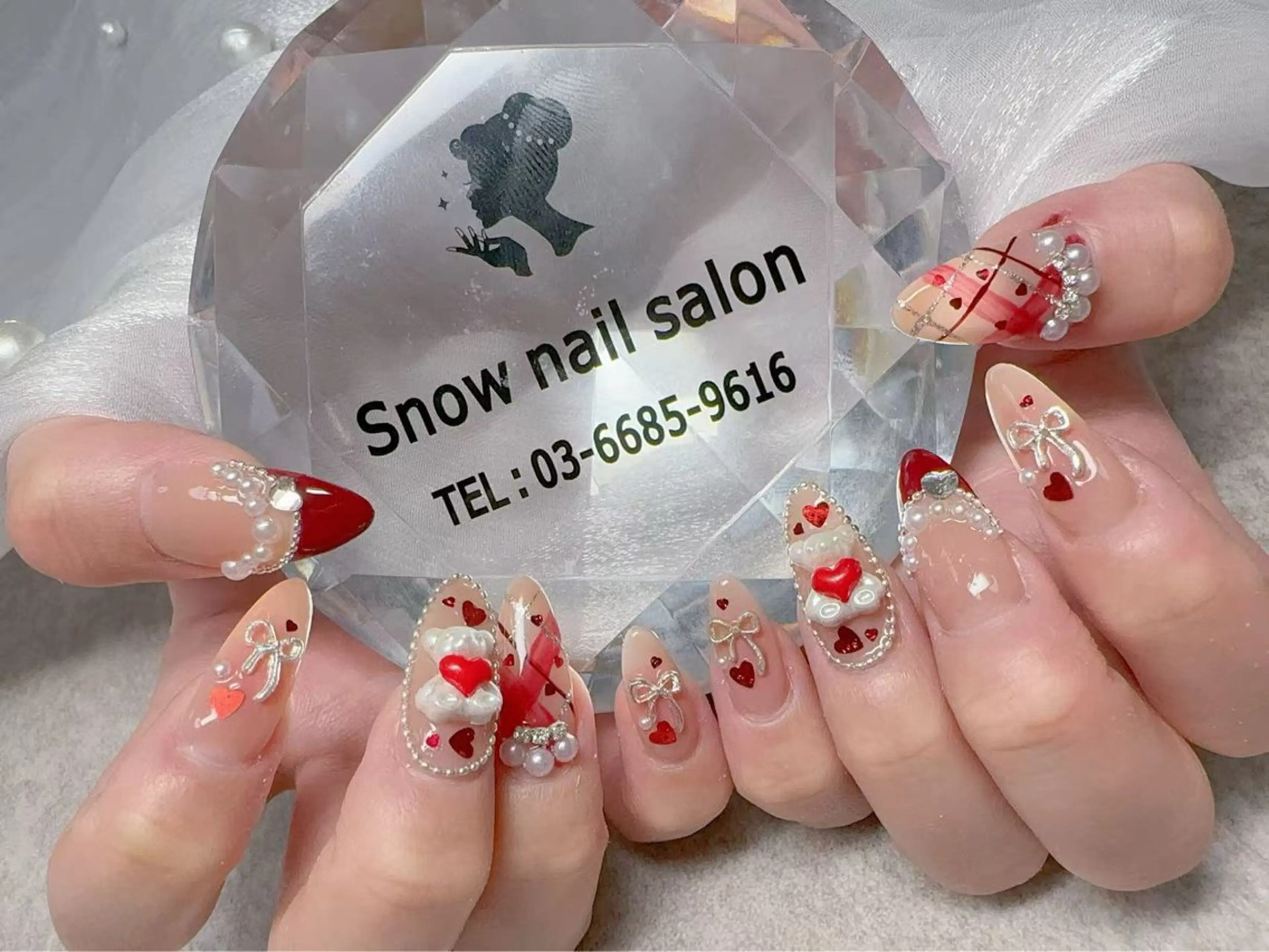 ネイル ハンドネイル snow nail salonのネイルデザイン