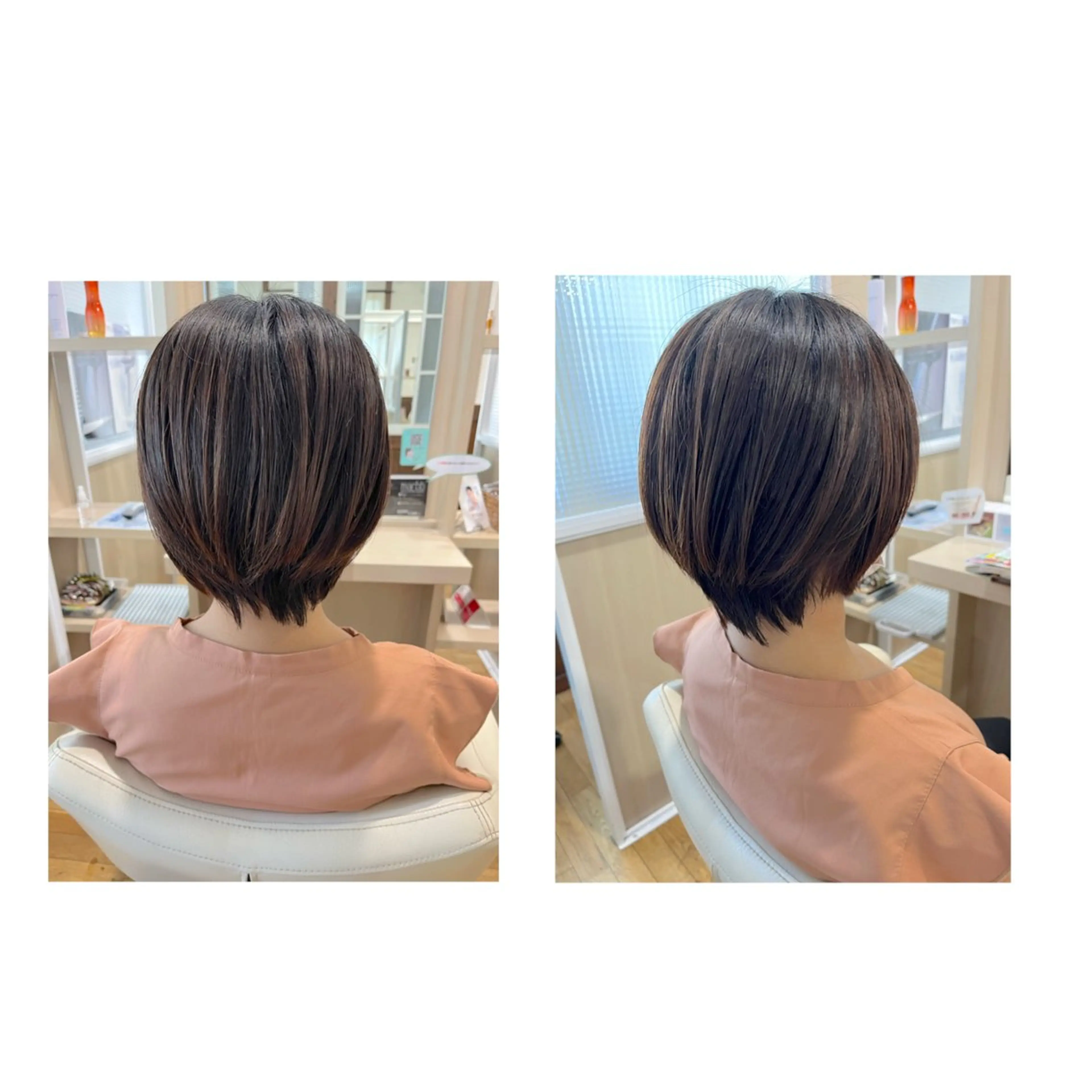 ショート カラー 鈴木 結のヘアスタイル