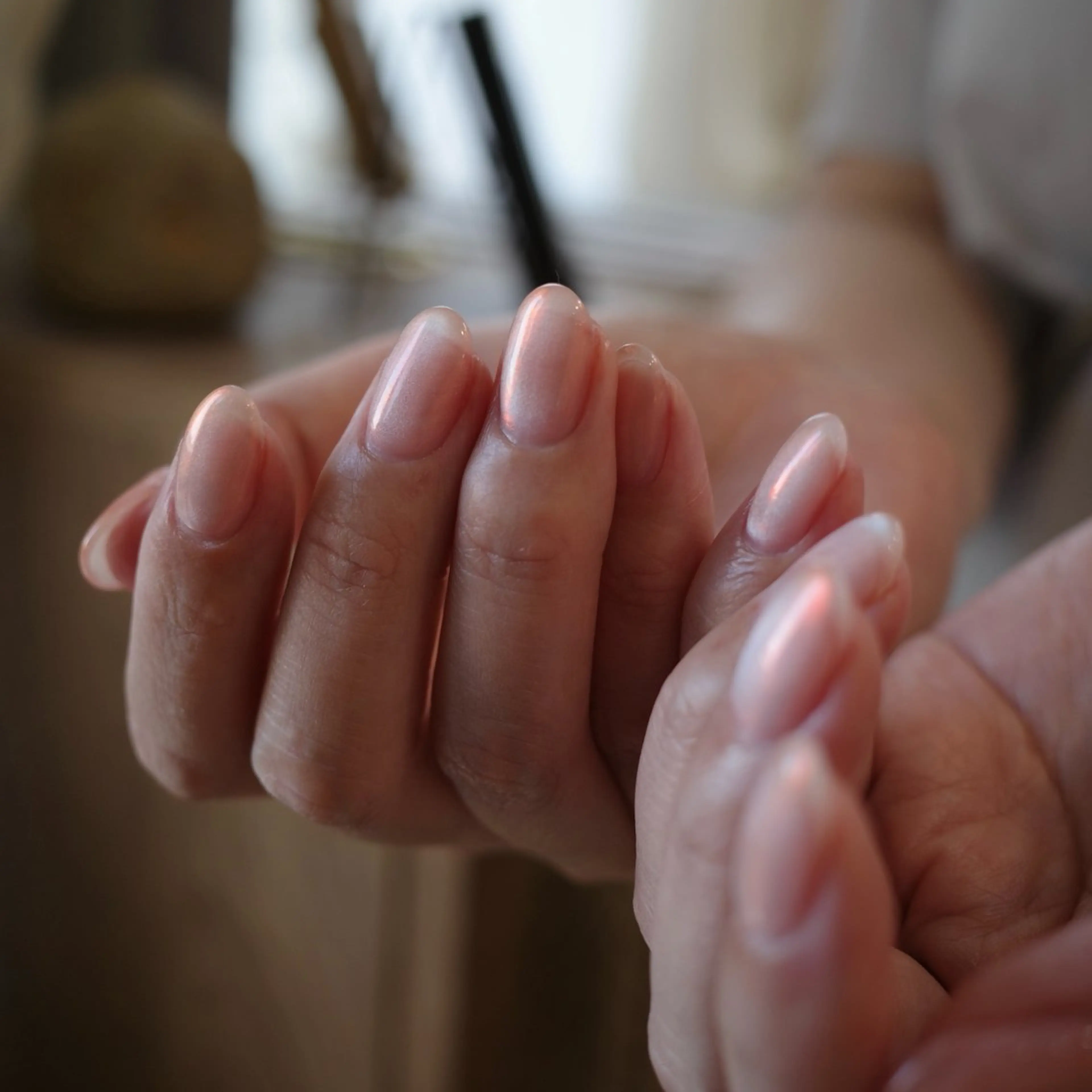 ネイル ワンカラーネイル 春ネイル ハンドネイル 松下 れみのネイルデザイン