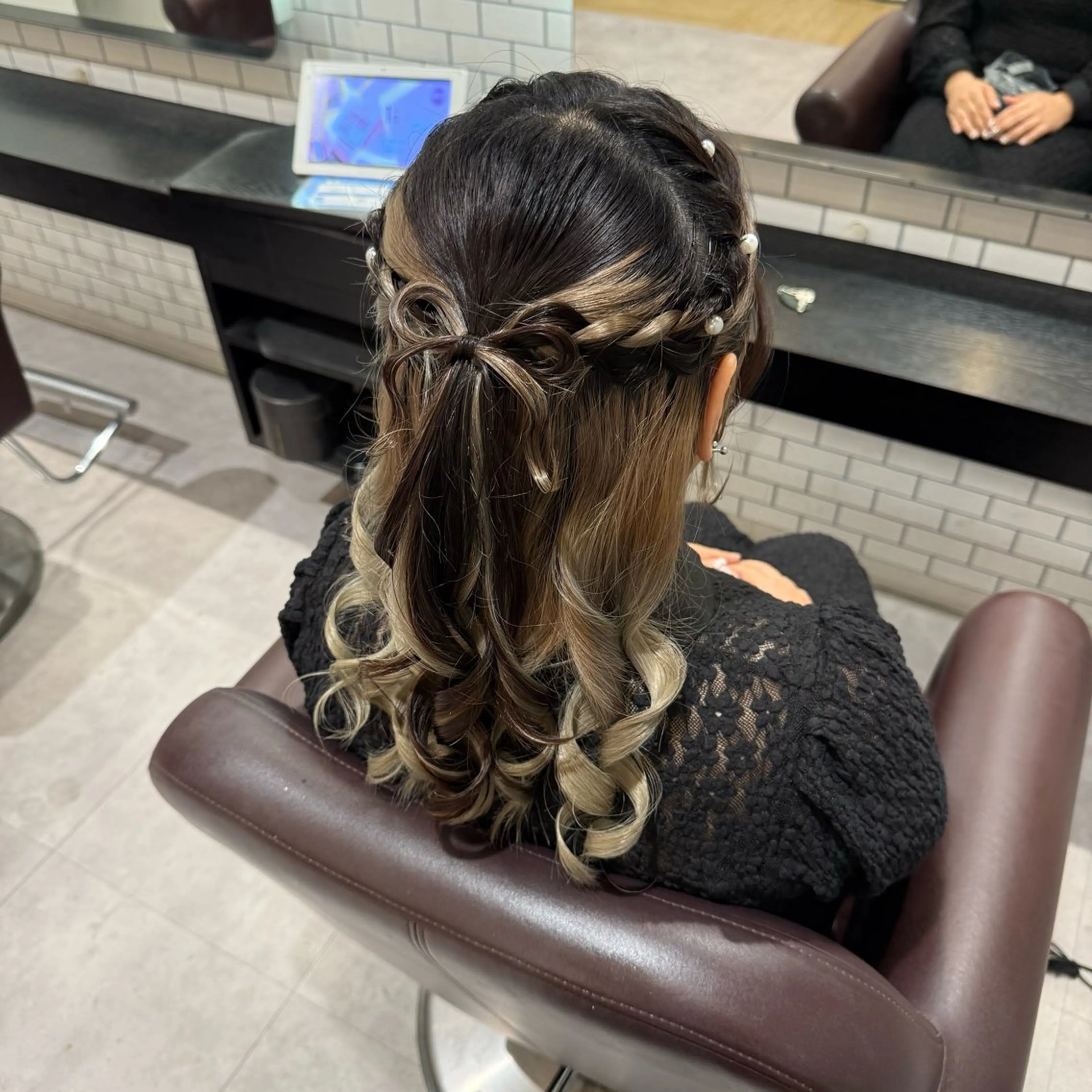 ロング ヘアアレンジ 🎀ヘアアレンジ 🎀ななみのヘアスタイル