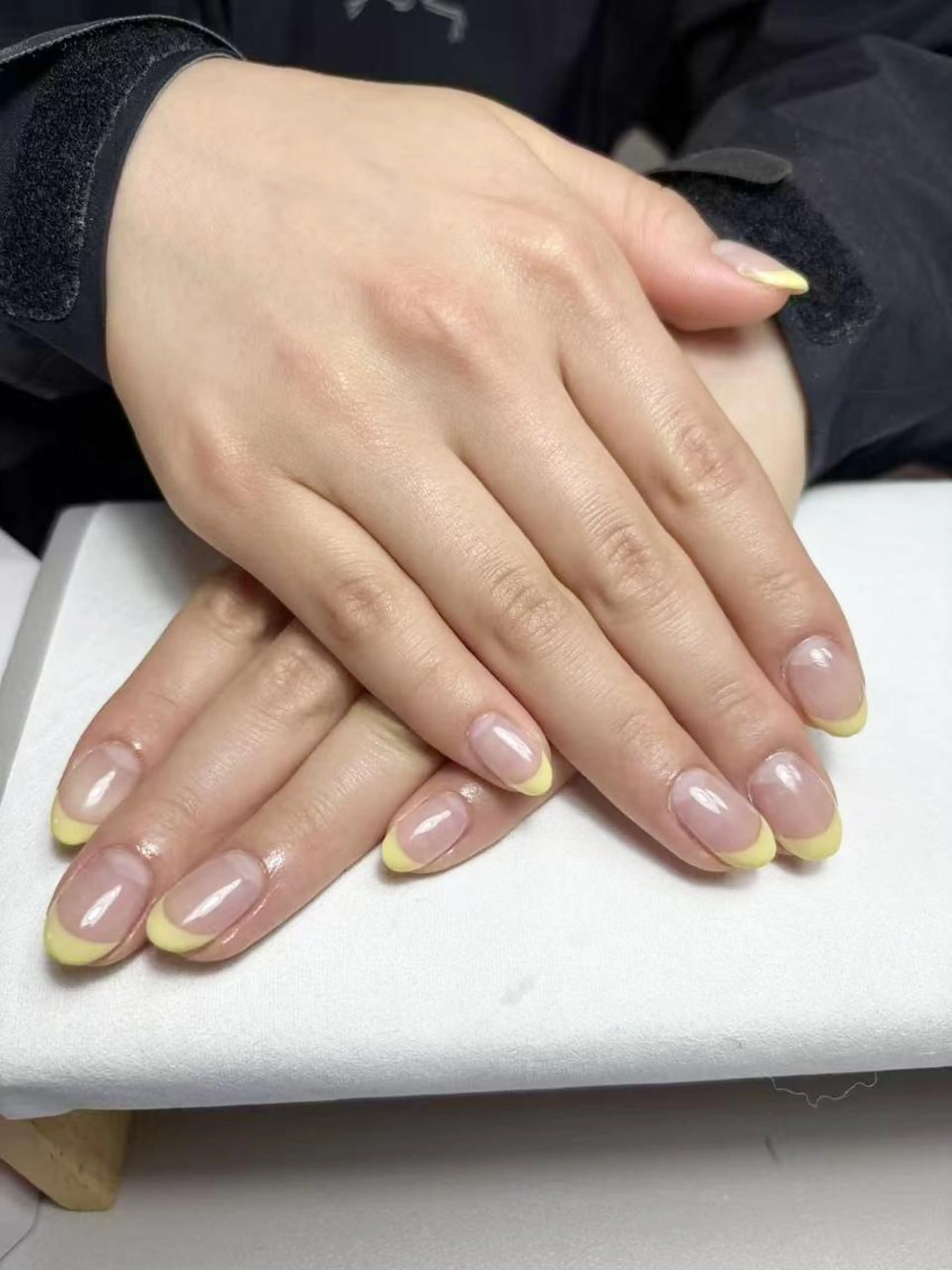 【自爪】フレンチネイル(オフ＋500円)の写真