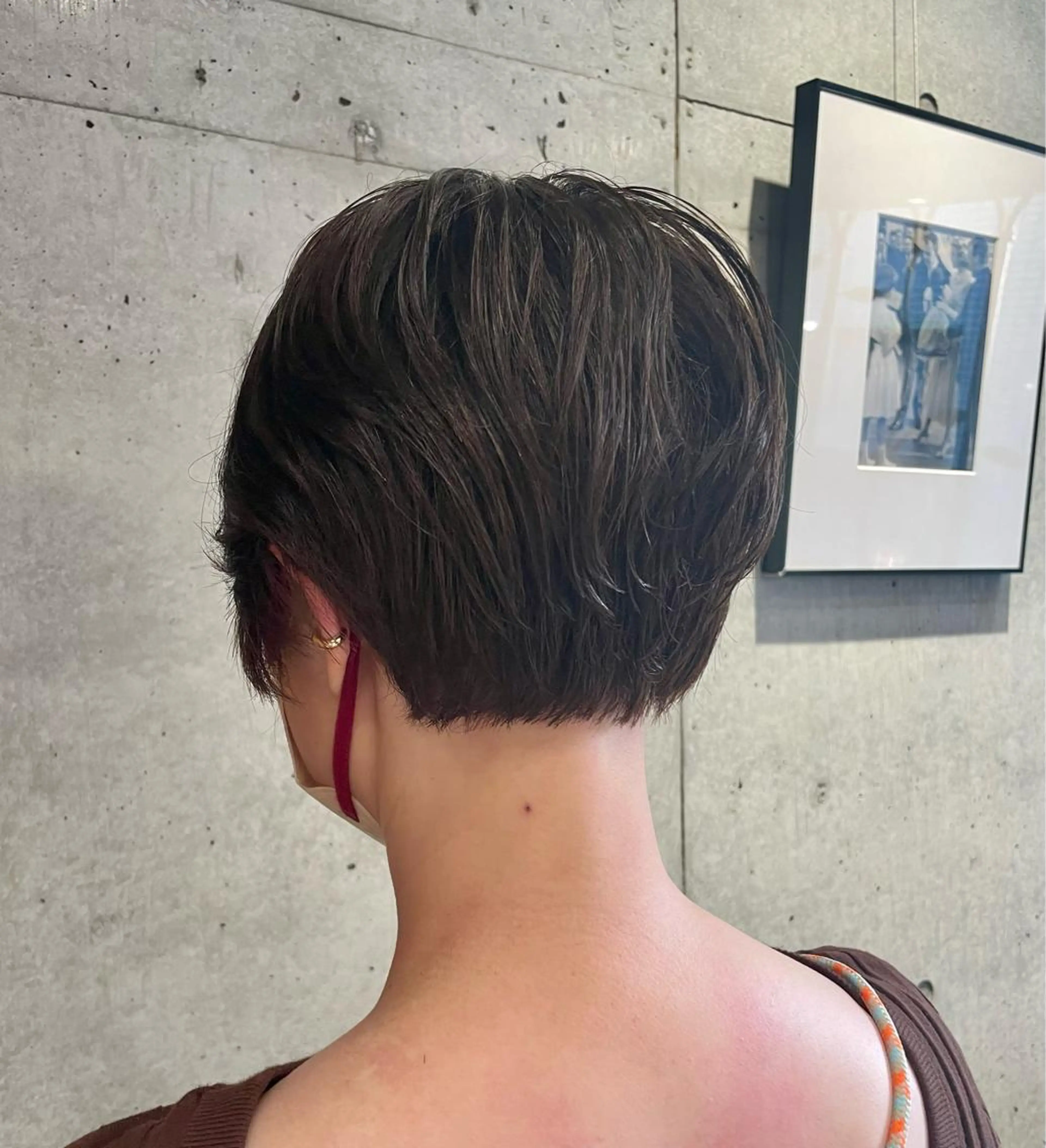 ショート カラー CRESCENDO 山本樹カットカラーのヘアスタイル