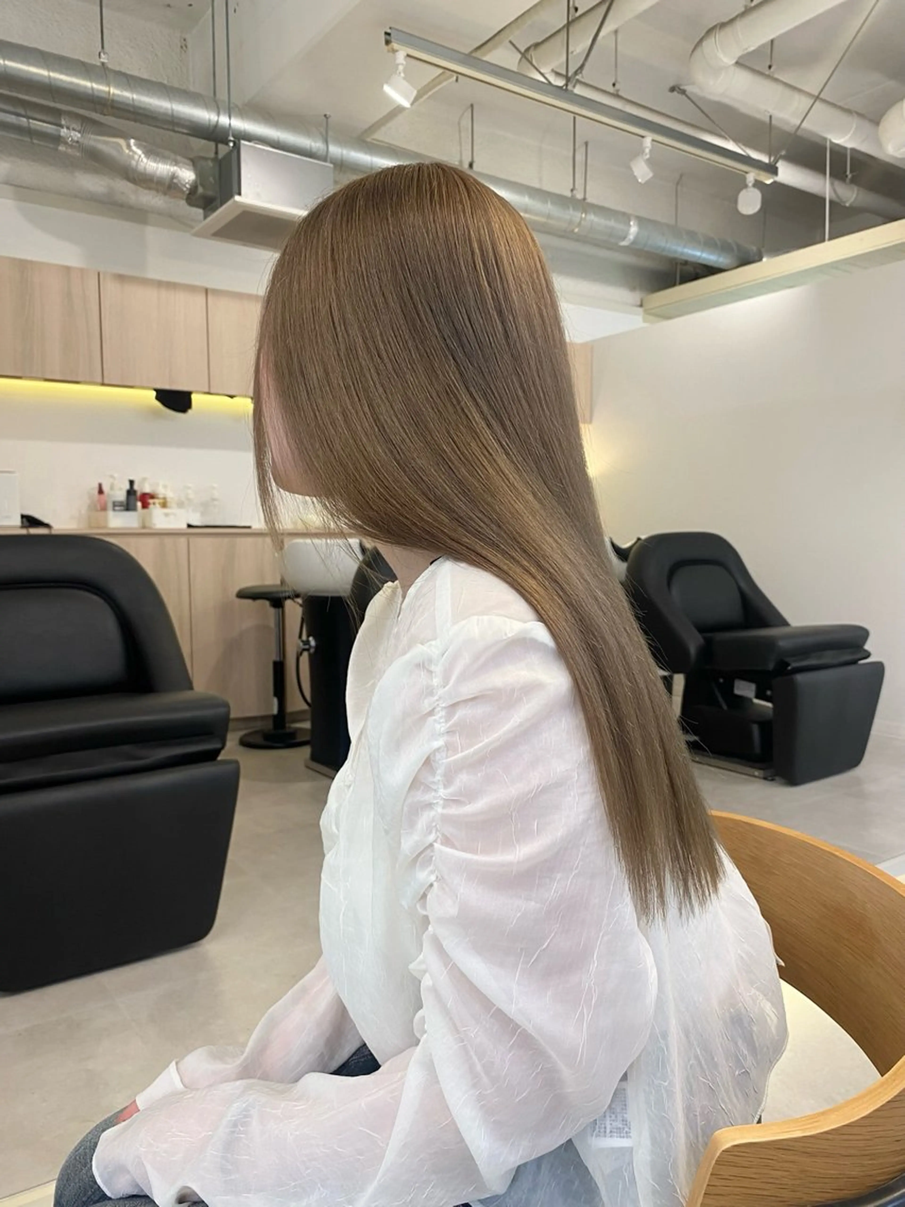 セミロング カット ヘアカラー トリートメント 透明感カラー／メンズ 特化kazumaのヘアスタイル