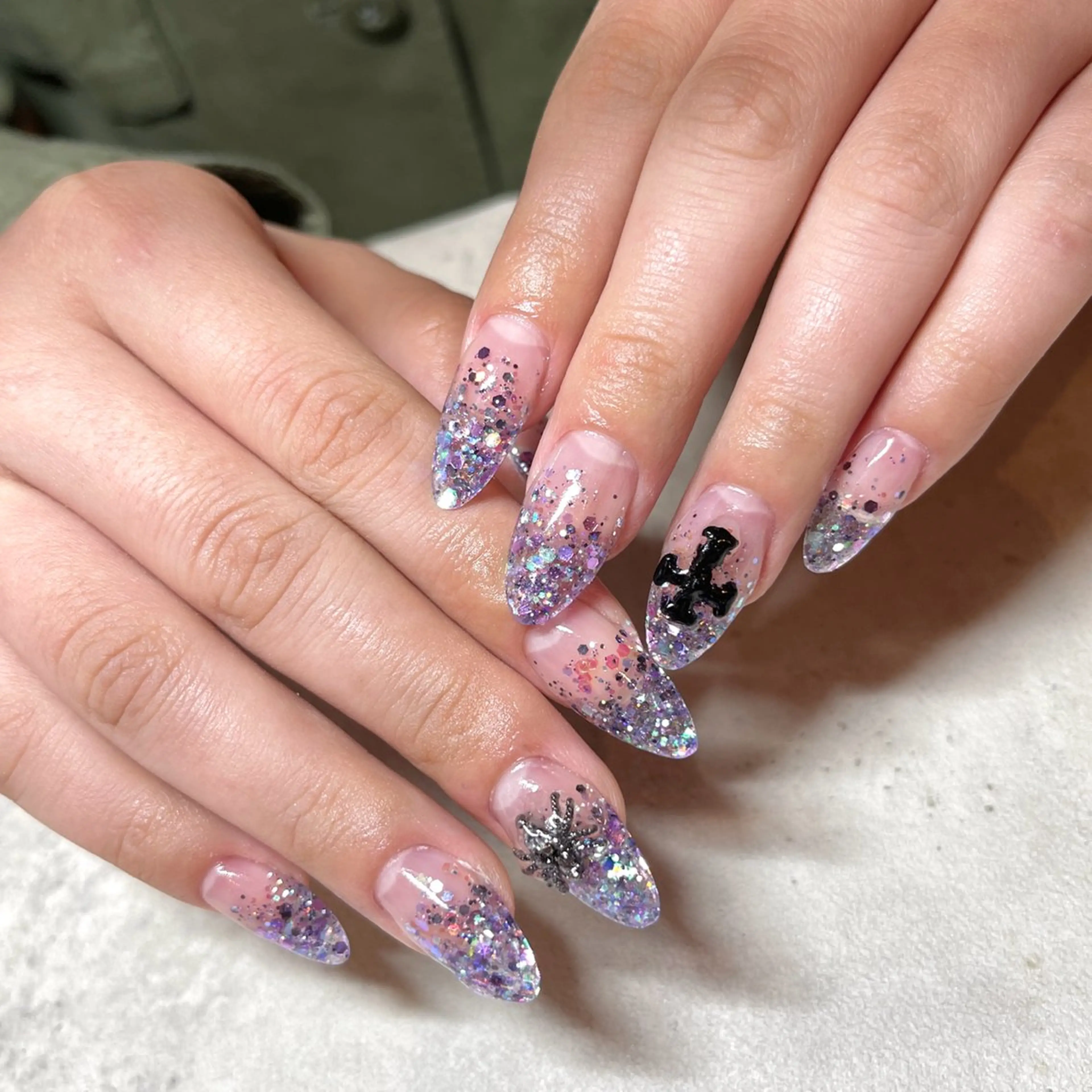 ネイル スカルプネイル 信太 由貴子のネイルデザイン