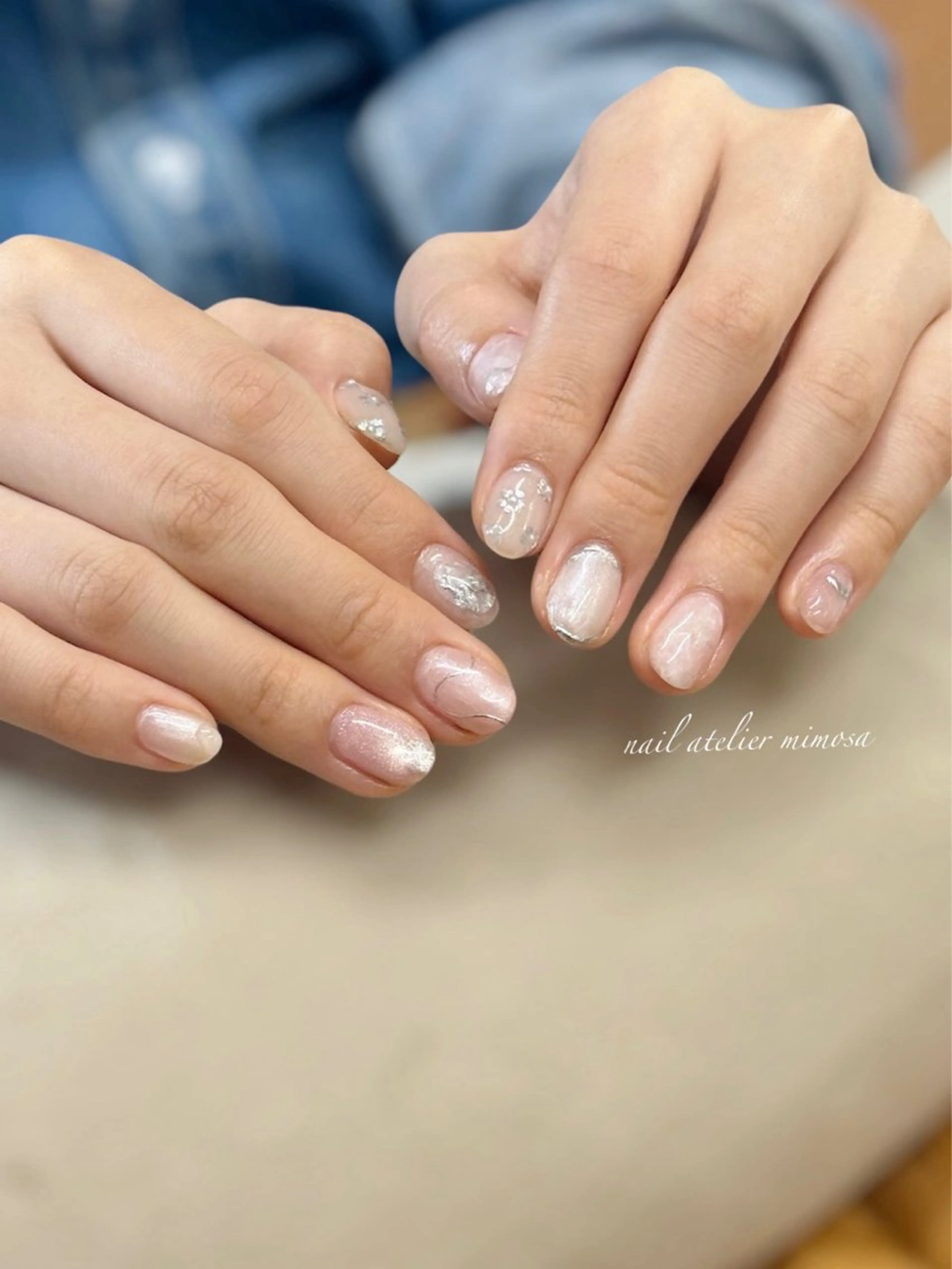 ネイル ハンドネイル アトリエ　ミモザ所属・いまむら あかりのネイルデザイン