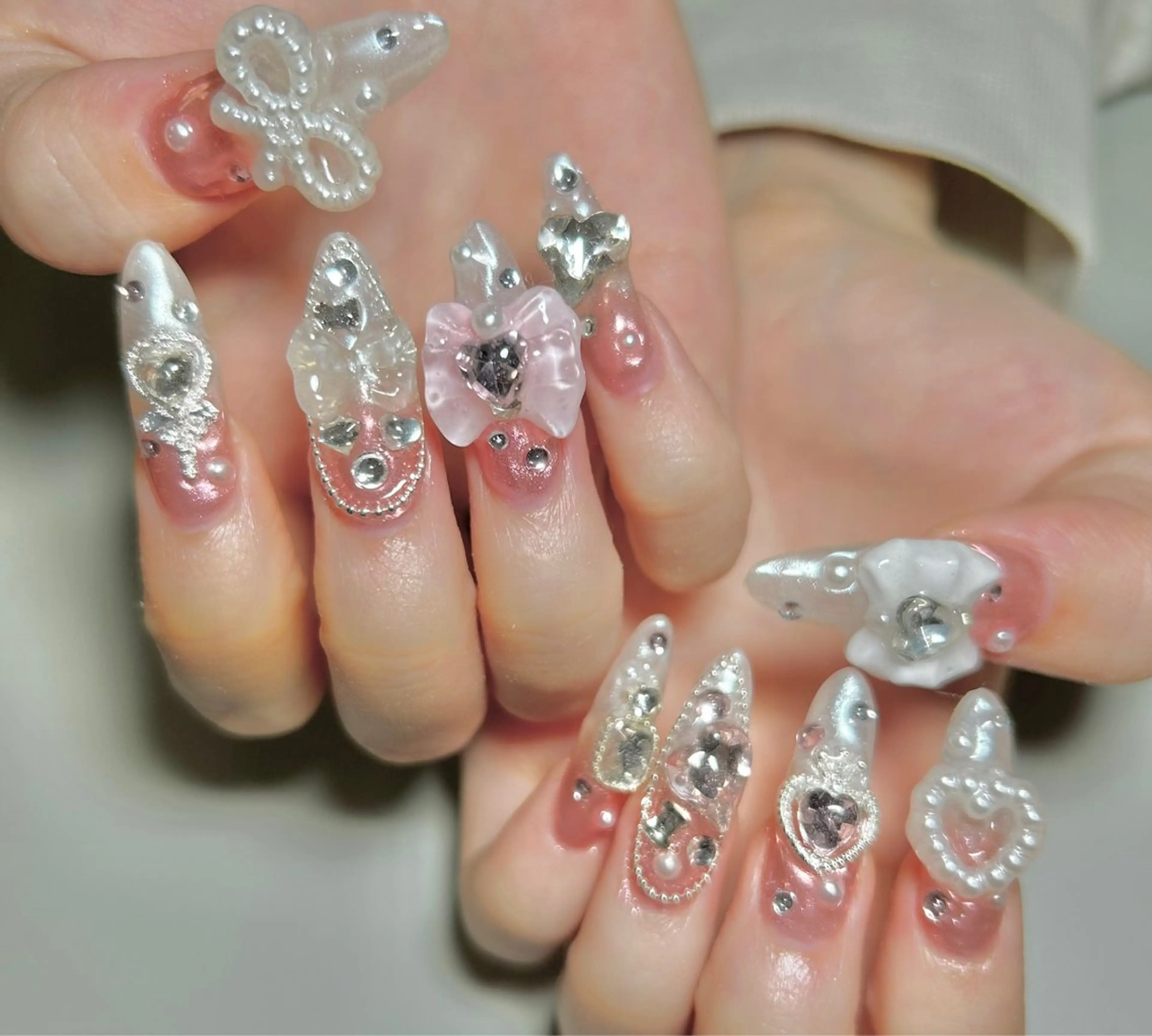 ネイル ハンドネイル Liennail 持込デザインやり放題のネイルデザイン