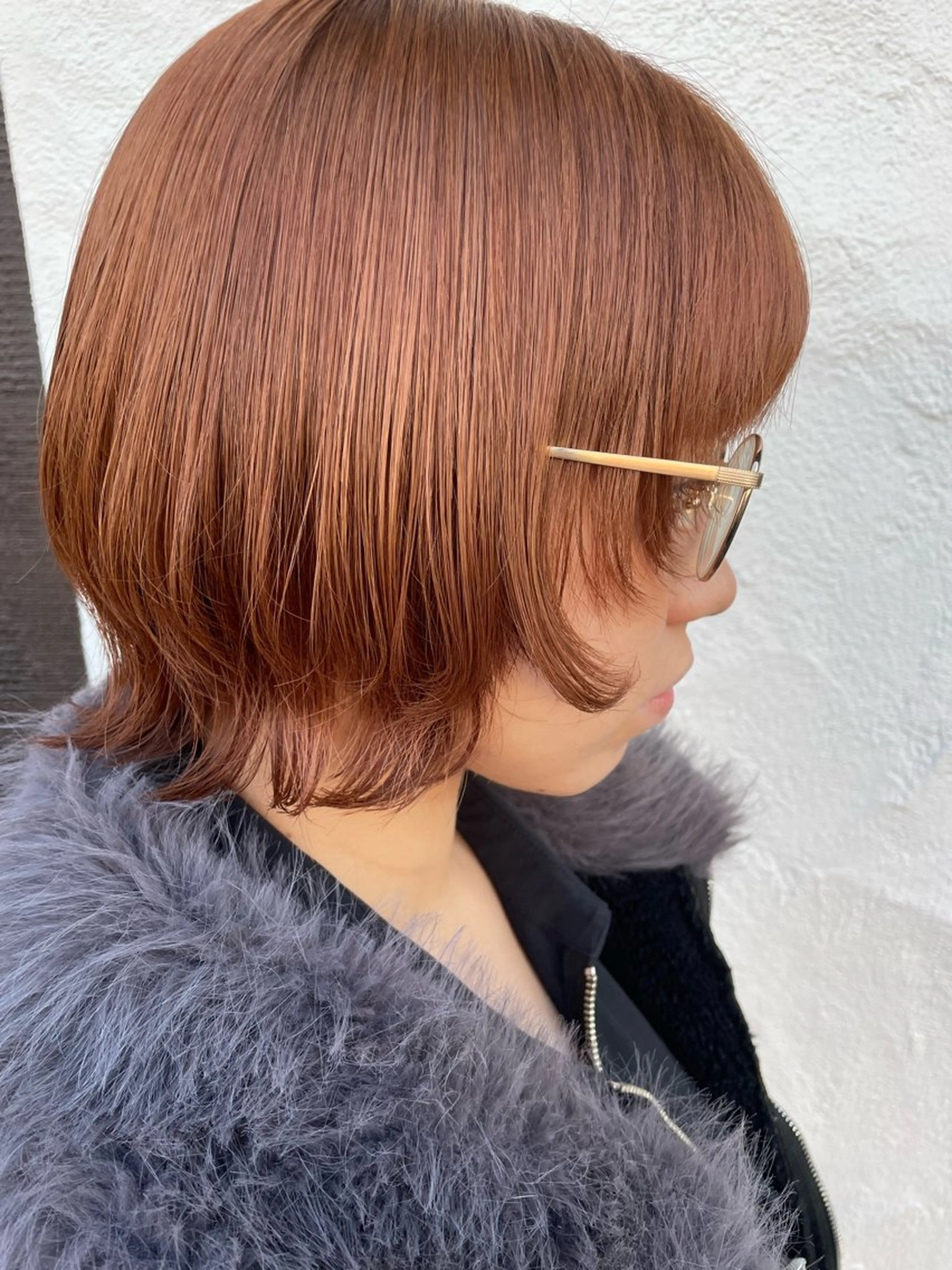 ミディアム ウルフカット ダメージレス特化🪩 パーマ ＡＭＩのヘアスタイル