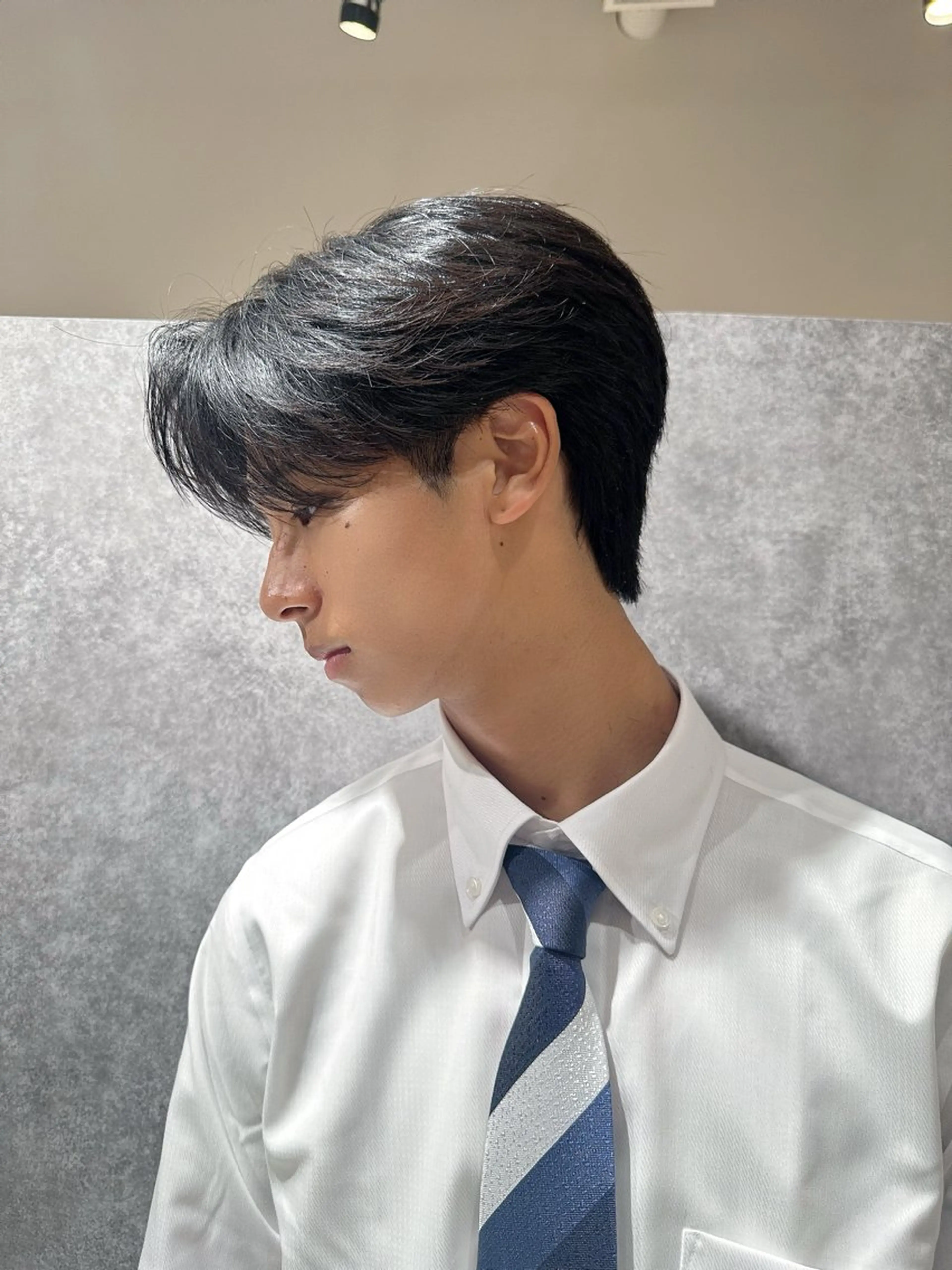 メンズカット+パーマの写真