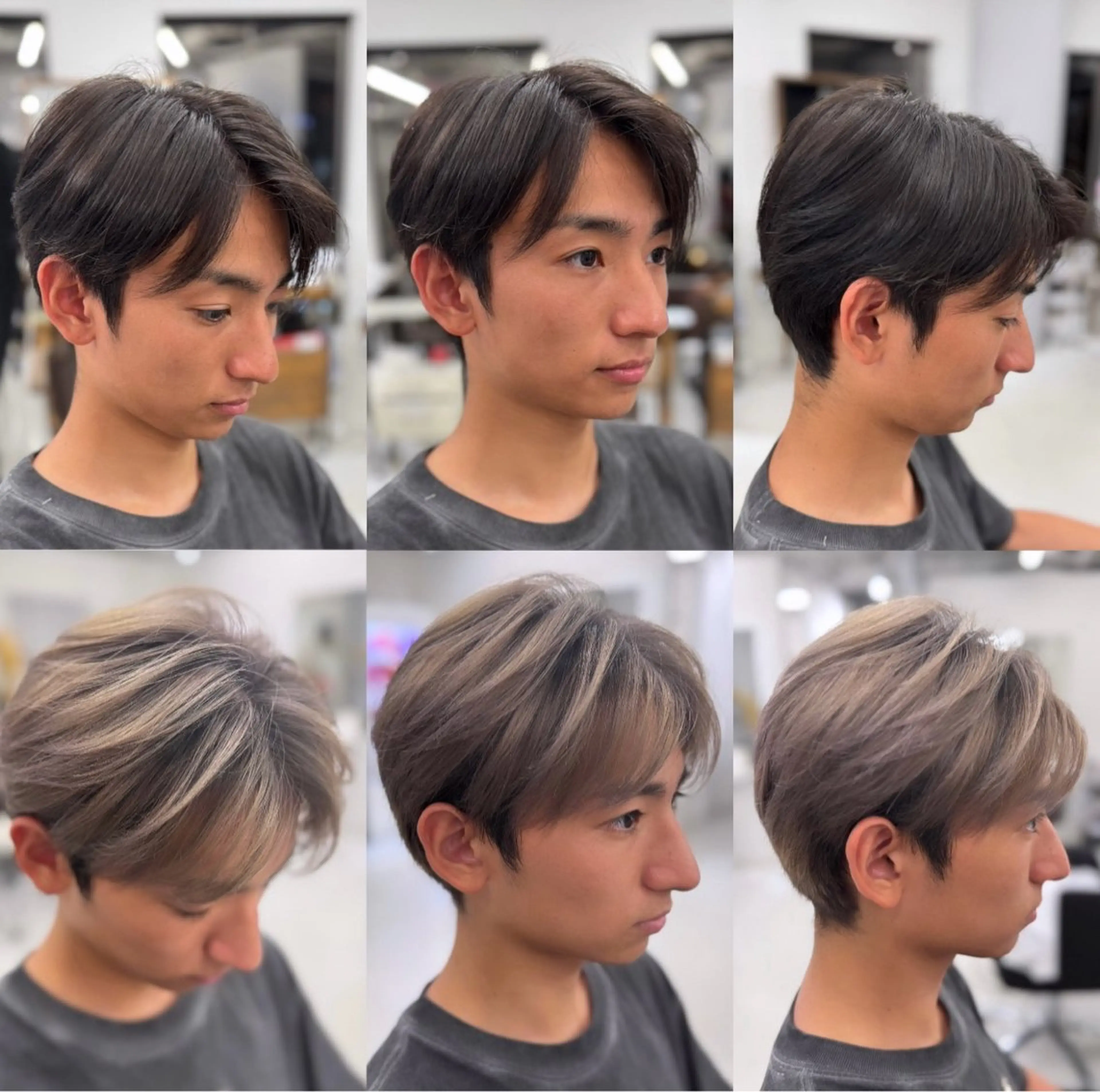ショート カラー メンズ Men's BIRTH by happiness 梅田中崎町店所属・メンズ特化美容師 カラー専門ぺーターのヘアスタイル