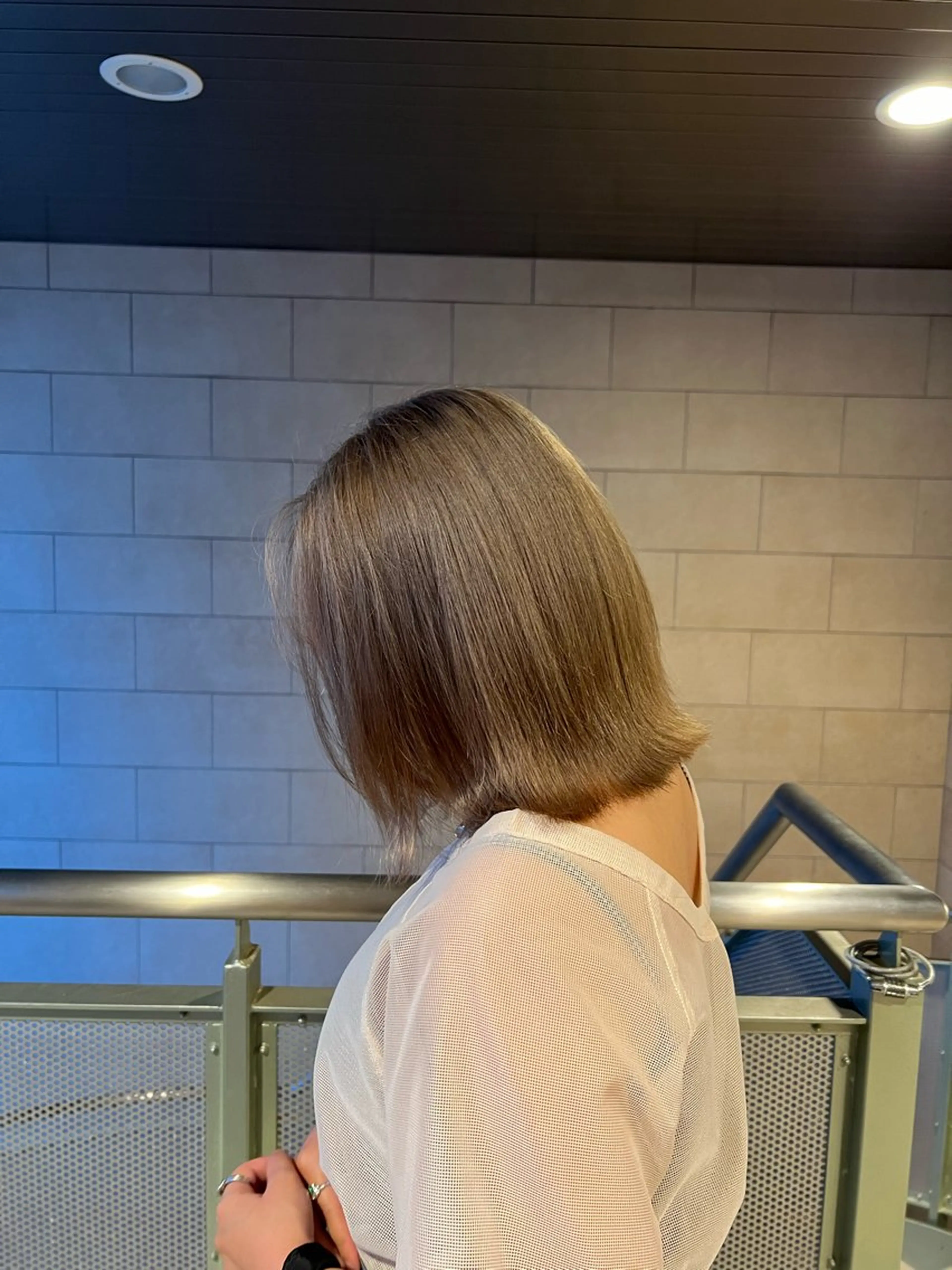 カラー 久永 菫のヘアスタイル