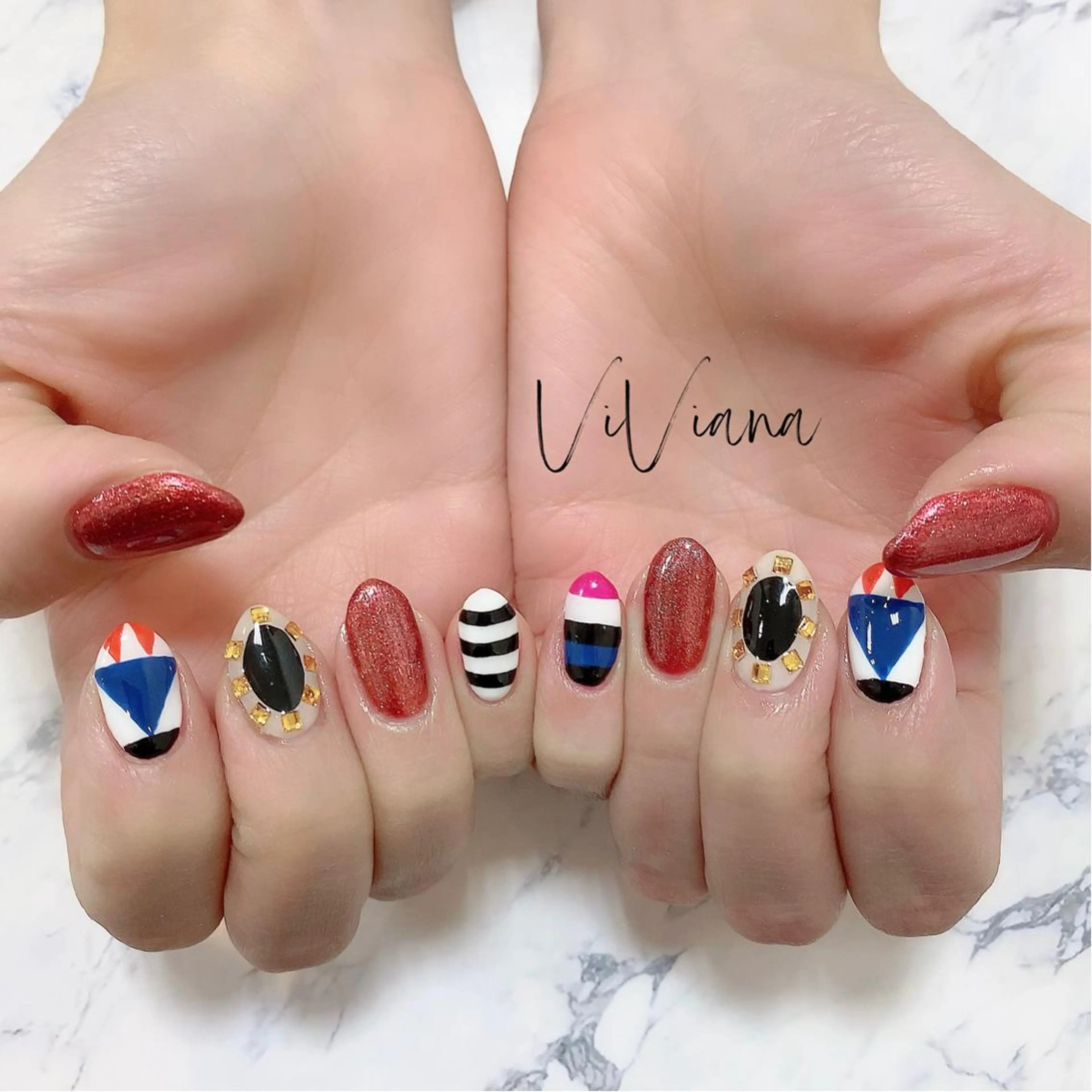 ネイル ハンドネイル ViViana ｳﾞｨｳﾞｨｱﾅのネイルデザイン