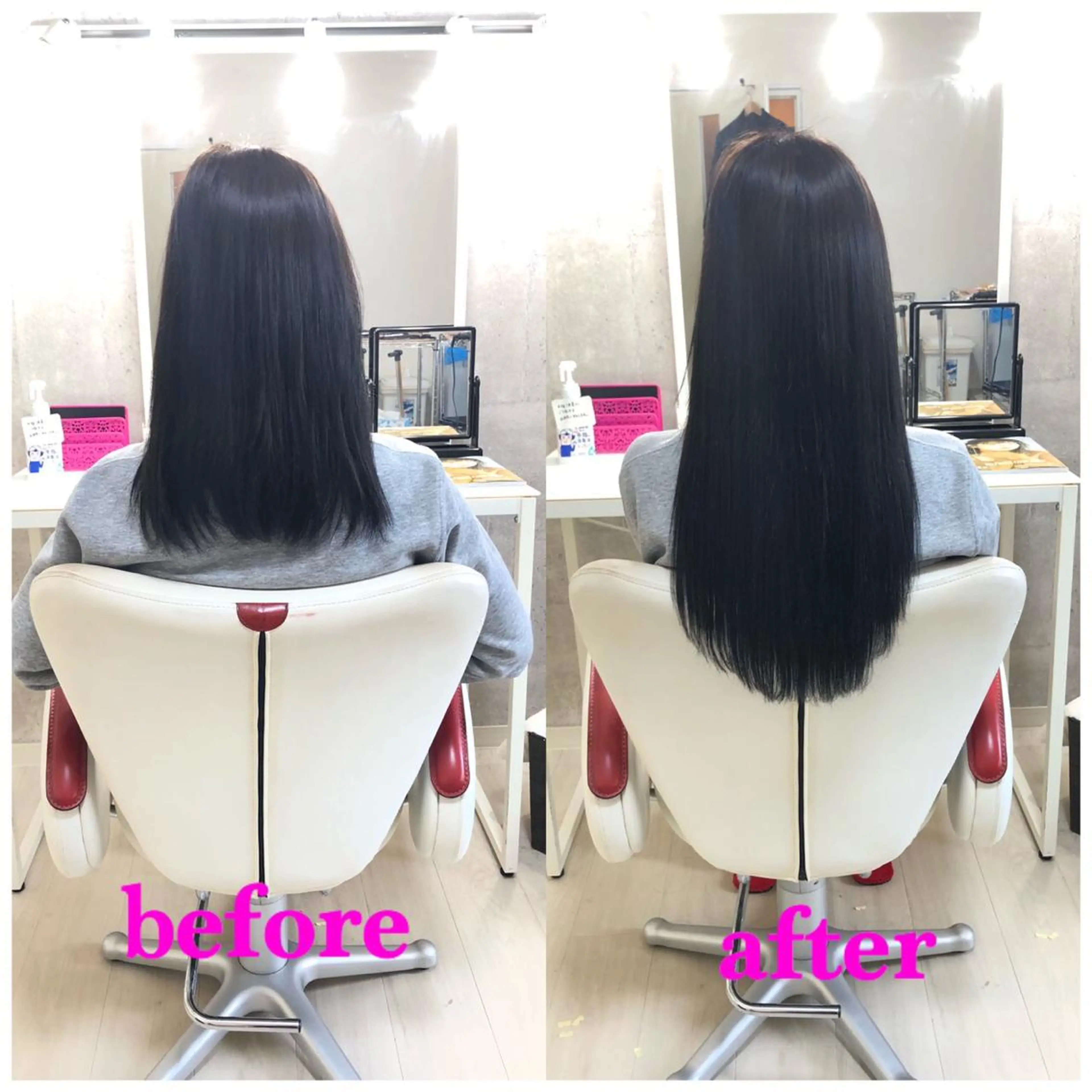 ロング エクステ ドレスアップ心斎橋店所属・🌸ドレスアップ 心斎橋店🌸のヘアスタイル