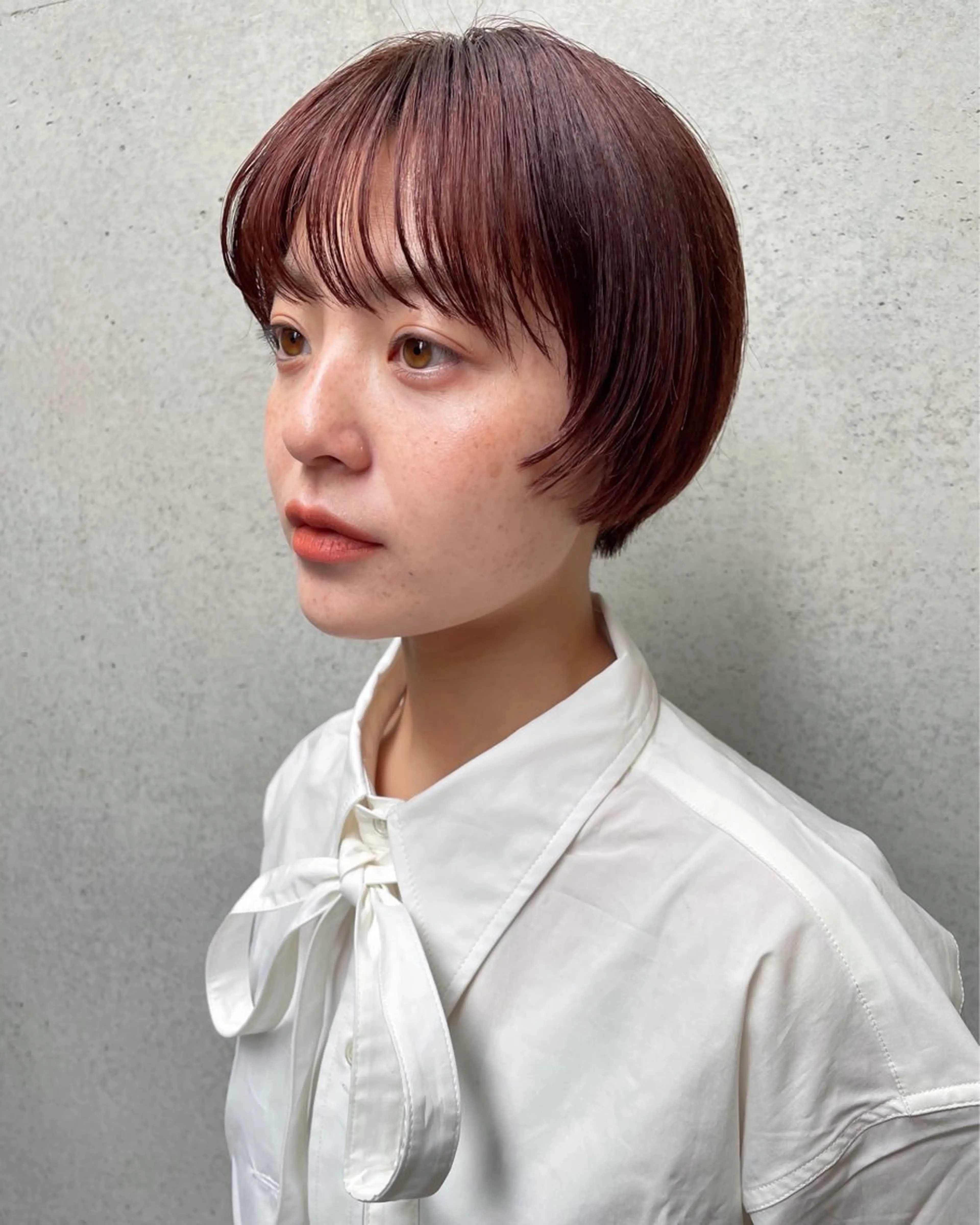 ショート パーマ カット トリートメント ボブ/ショート 吉田竣のヘアスタイル