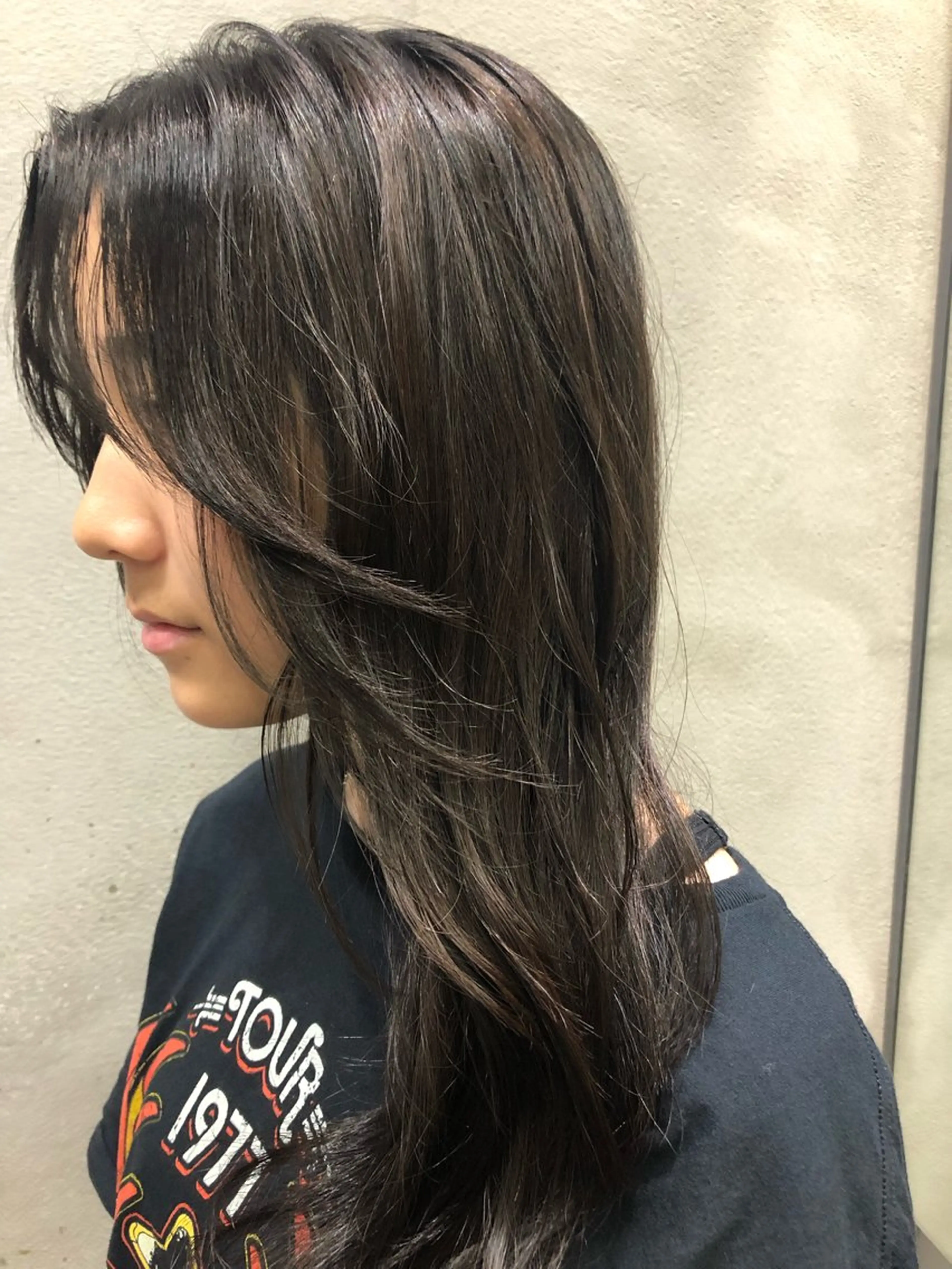 ロング カラー haruka 遥歌のヘアスタイル