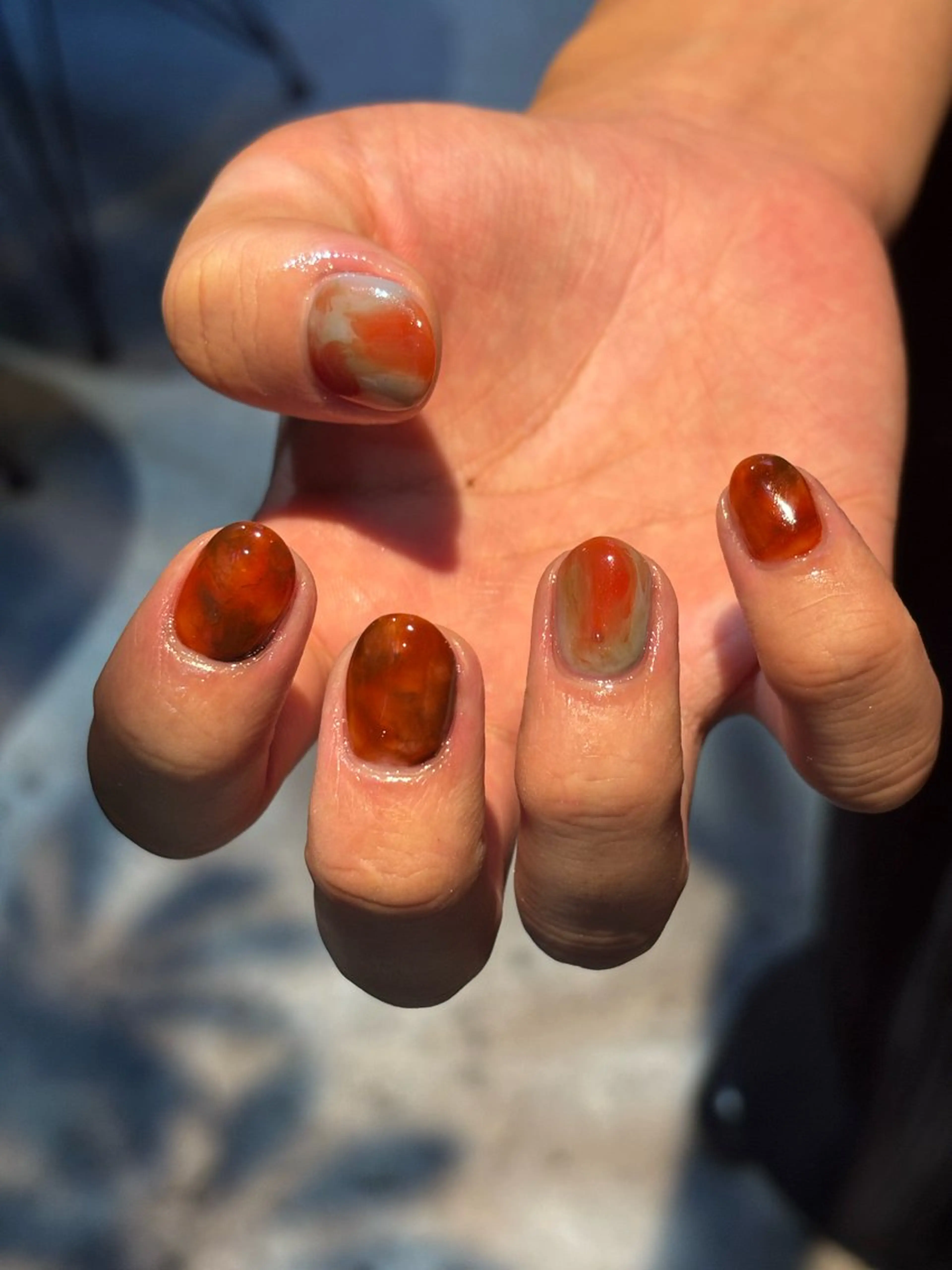 ネイル ニュアンスネイル ハンドネイル K. Yukoのネイルデザイン