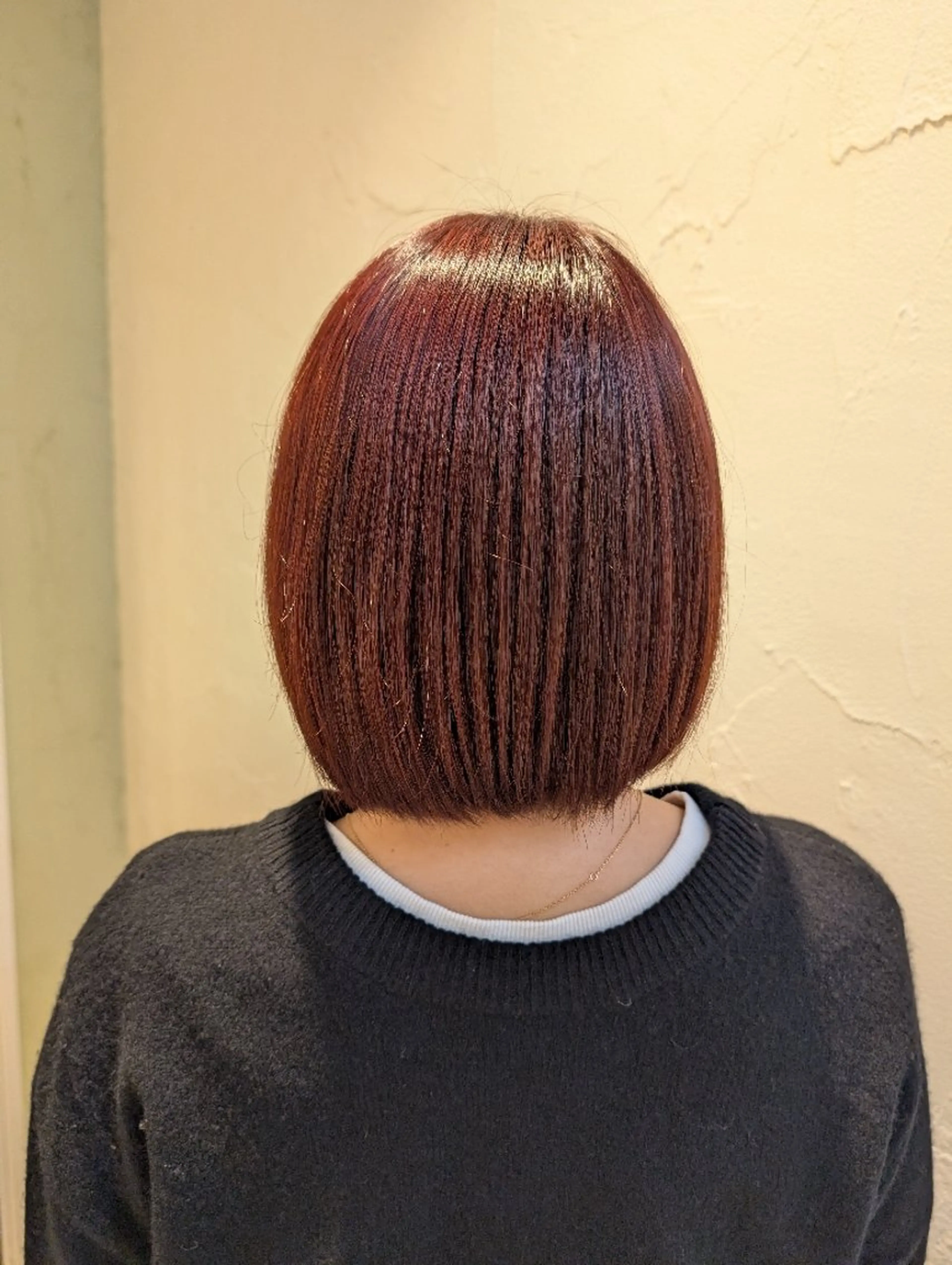 カラー ヘアカラー トリートメント 吉田 彩のヘアスタイル