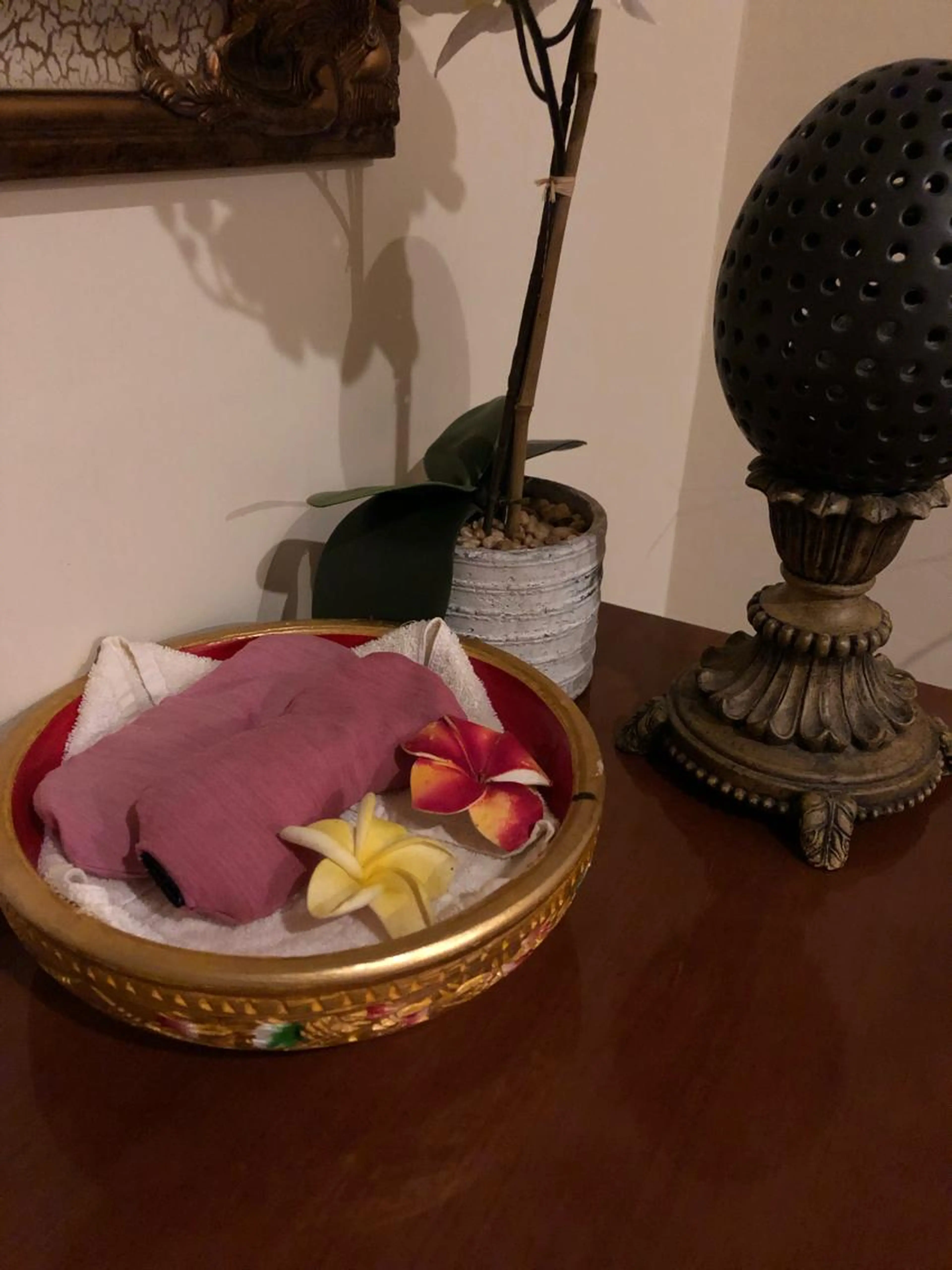 お腹スリミングマッサージの写真