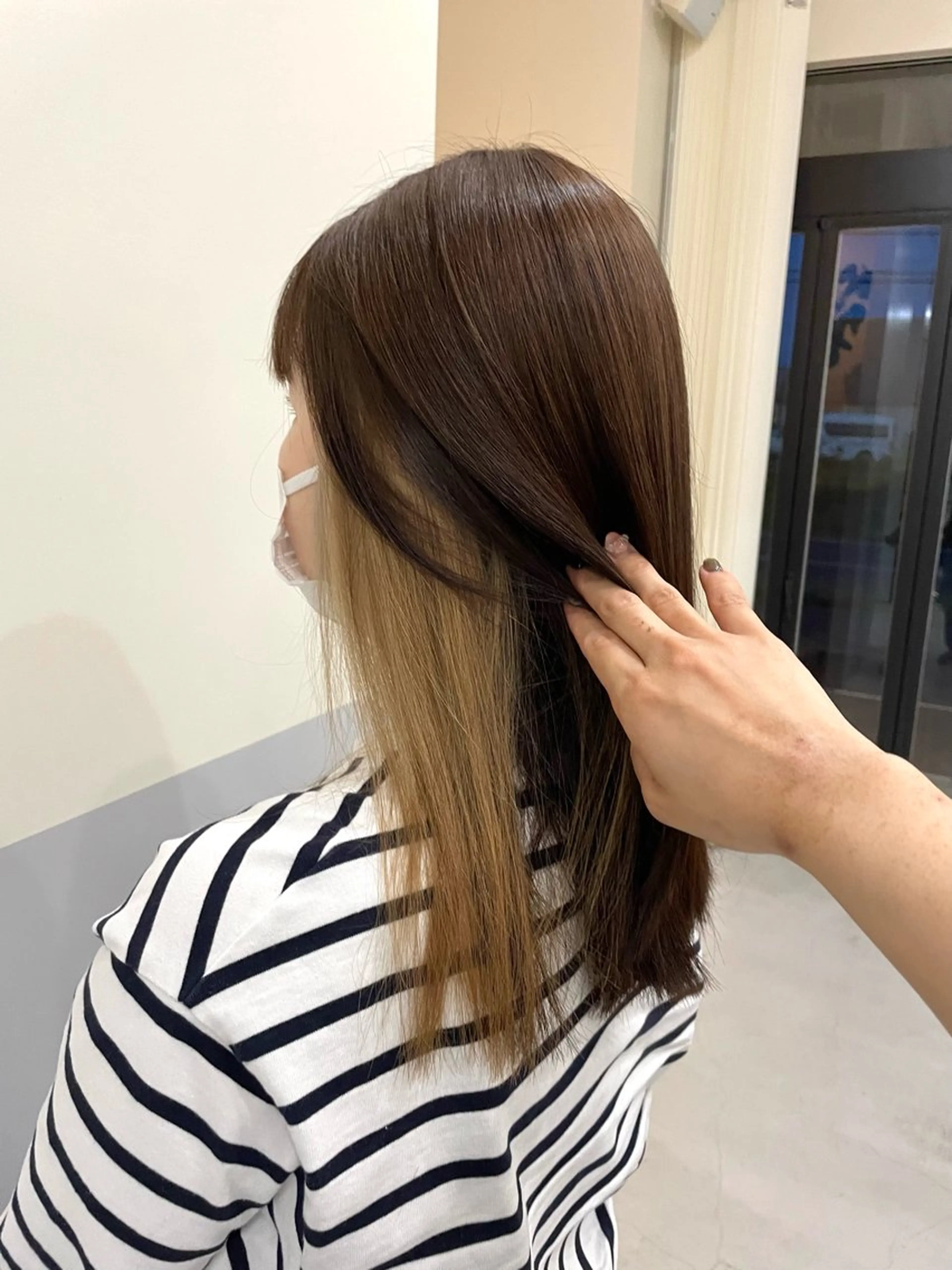 ミディアム HaKUmaison ノエ／久屋大通 高岳のヘアスタイル