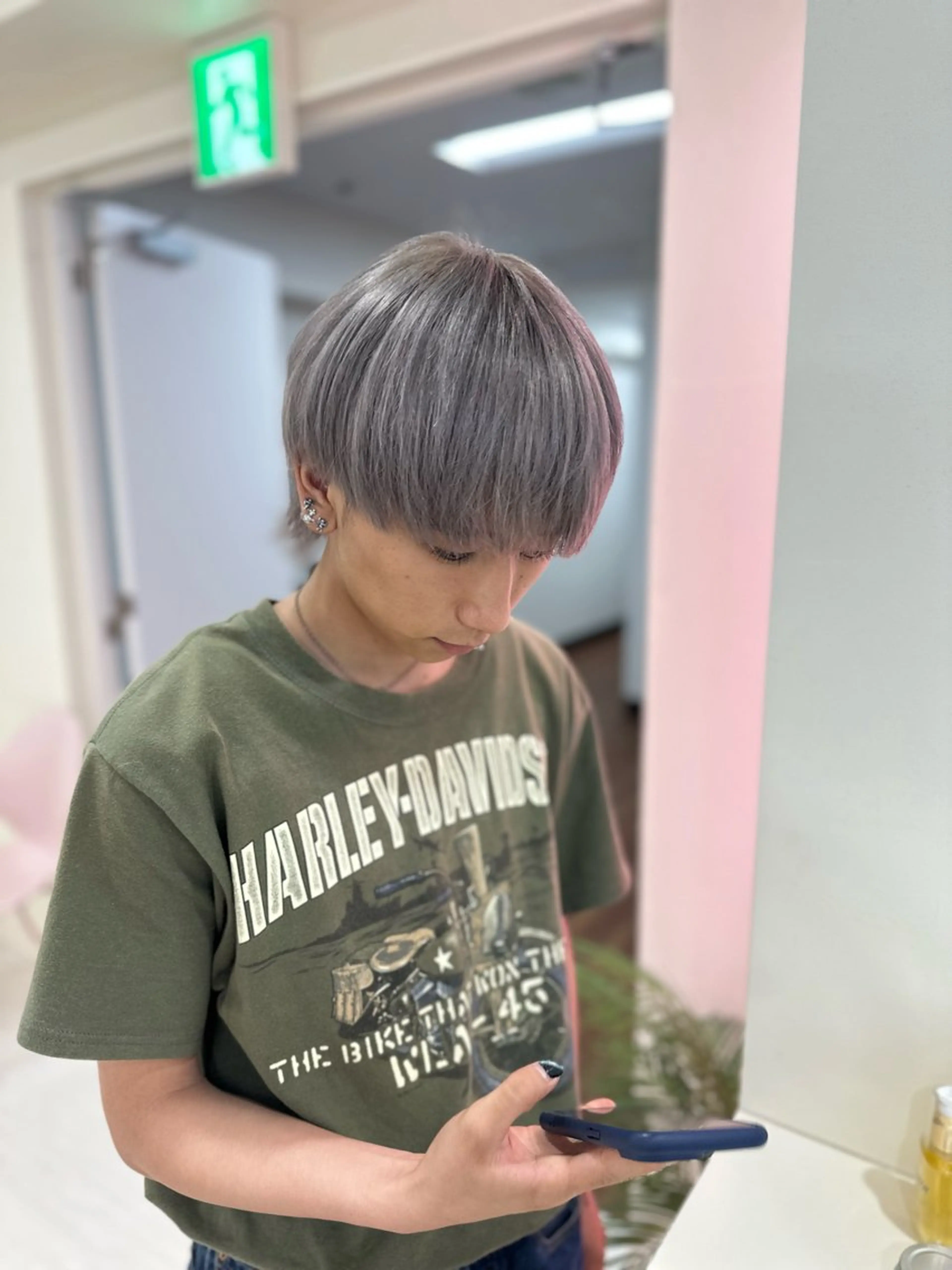 メンズ 表参道指名1位💖 カラーの達人💗のヘアスタイル