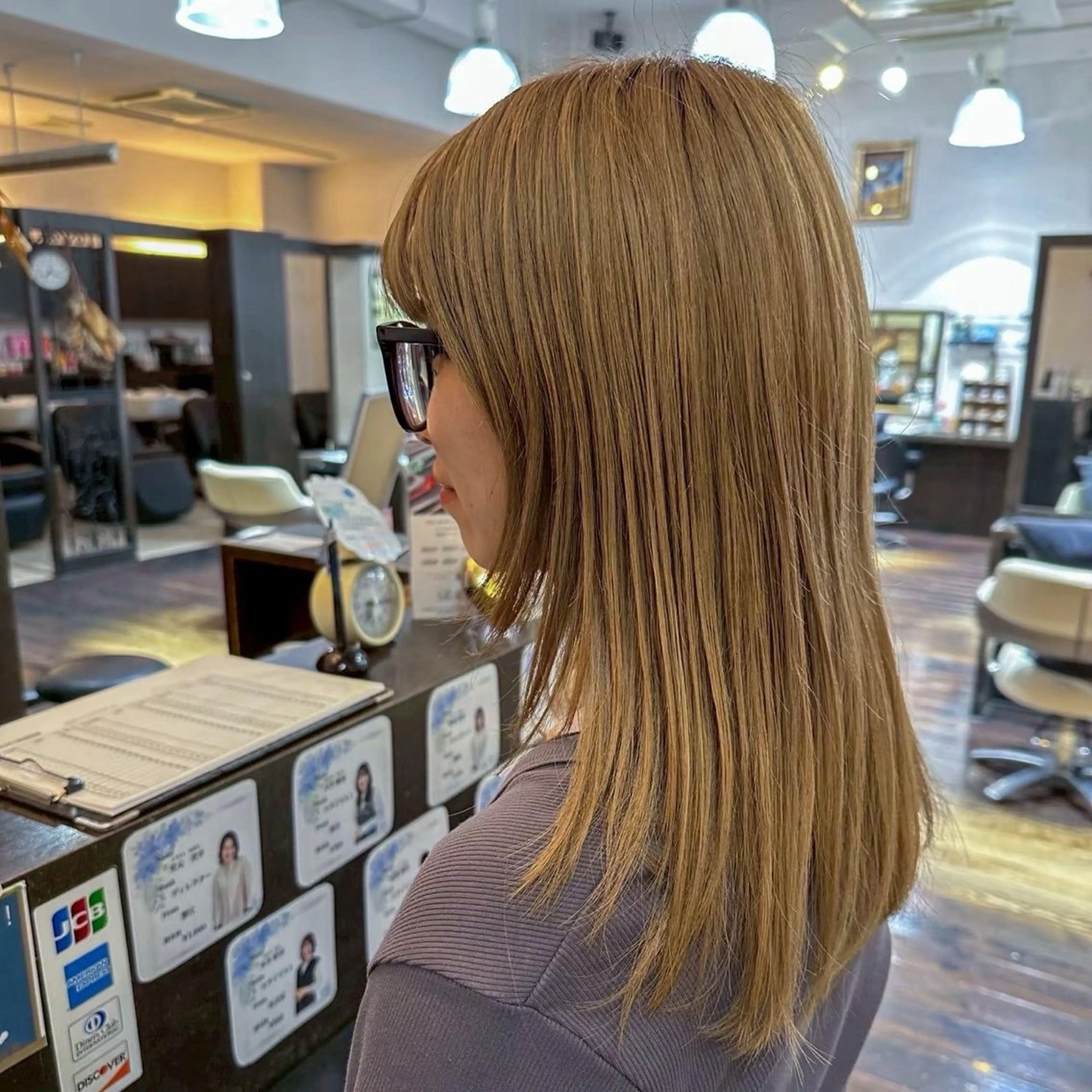 ロング 近藤 優羽のヘアスタイル