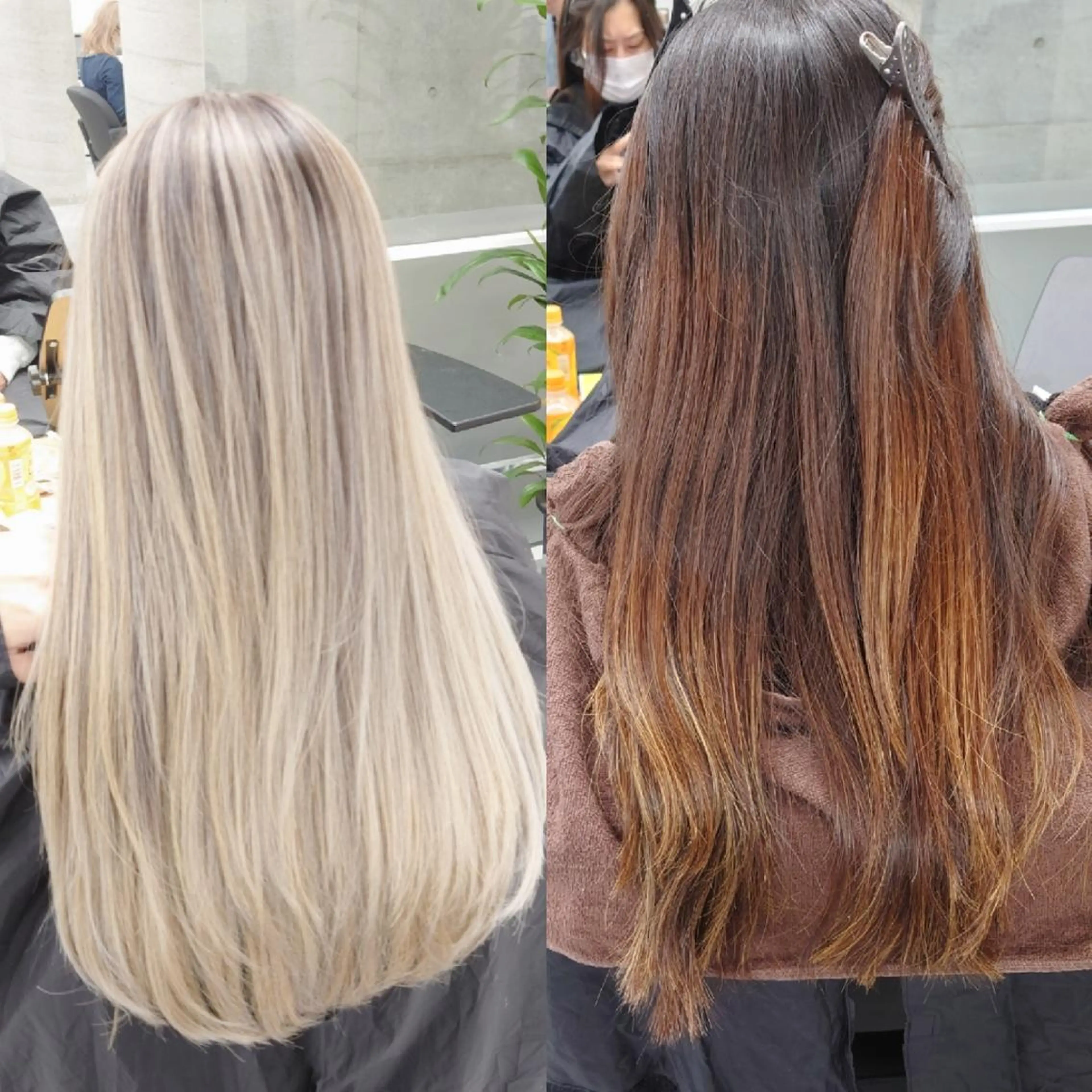 ロング カラー ブリーチ ハイライトカラー ハイライト 艶髪✨ブリーチ職人 井手正康のヘアスタイル