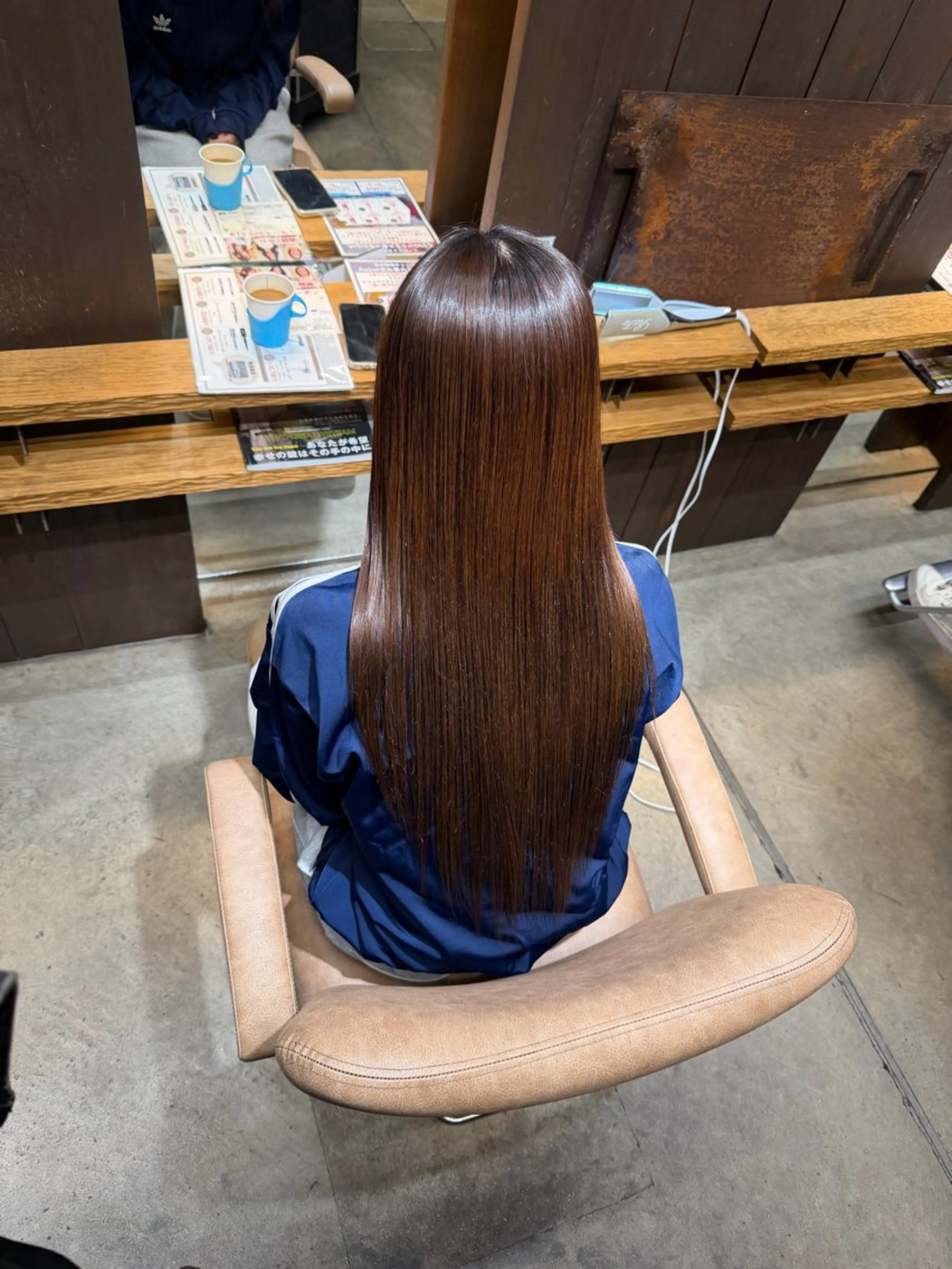 ロング トリートメント 美髪縮毛矯正/ 髪質改善/愛敬響のヘアスタイル