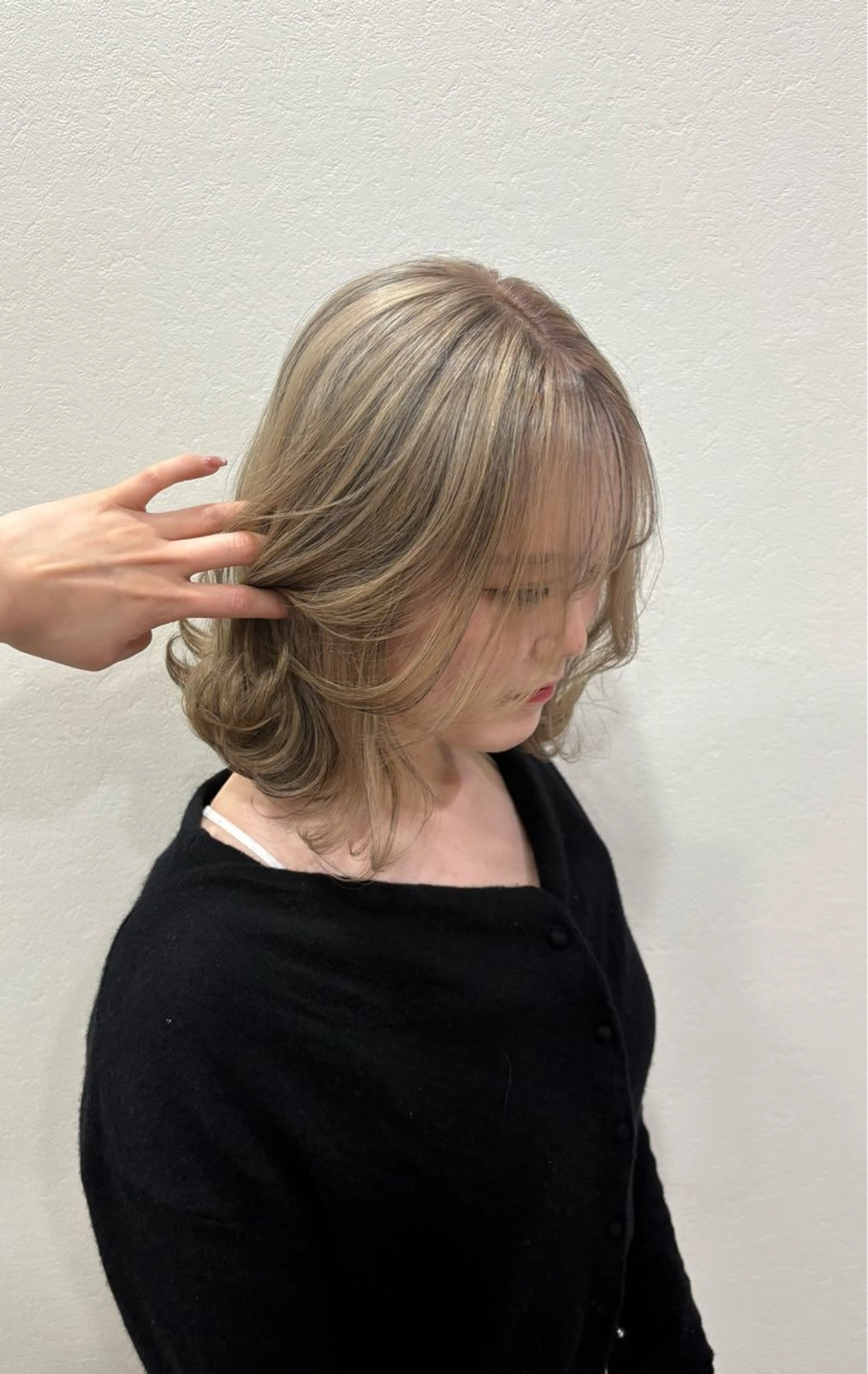 ミディアム 赤み消し特化/ 藤本 彩果のヘアスタイル