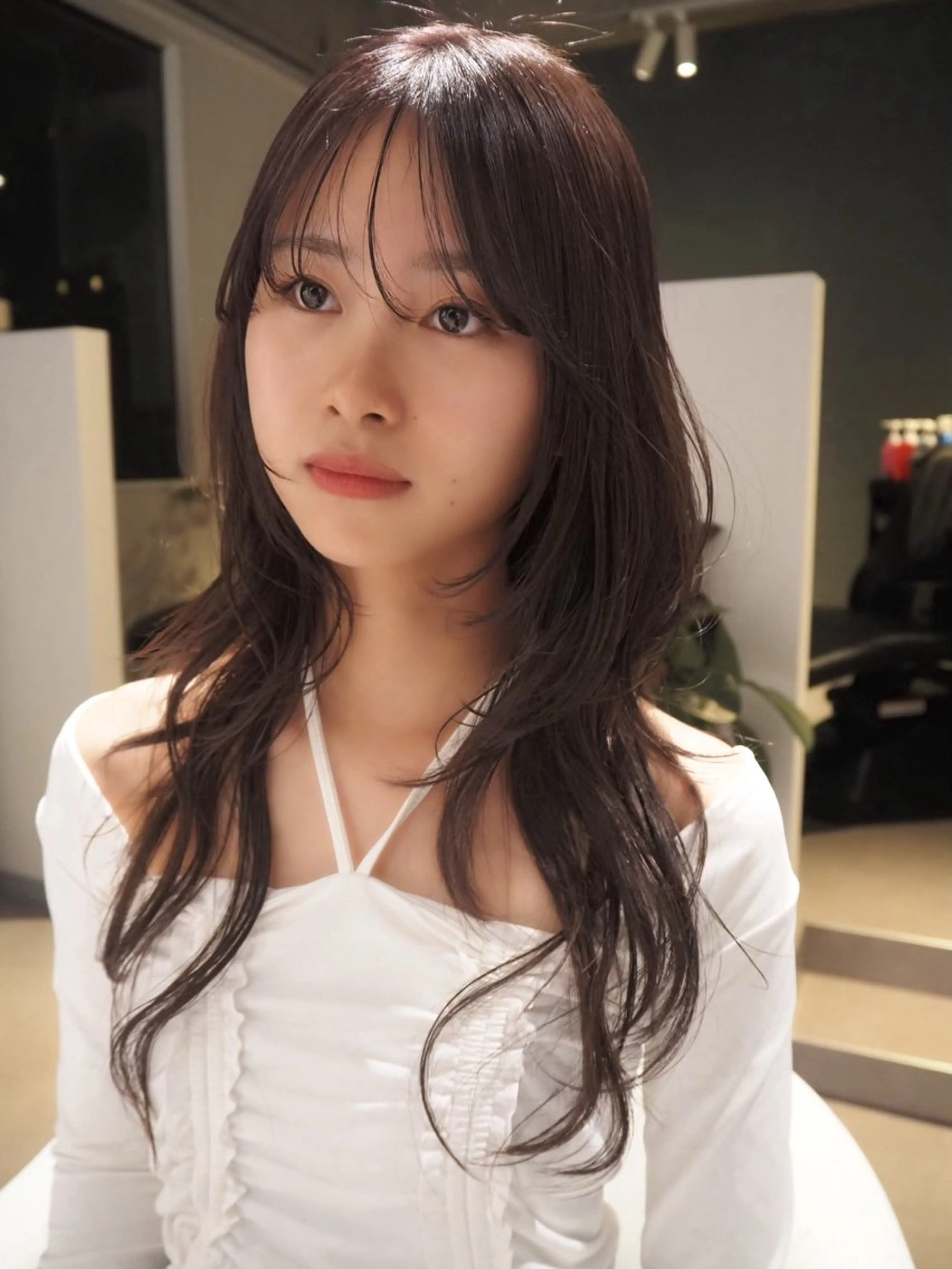 ロング レイヤーカット 長沼ゆうか /レイヤーカットのヘアスタイル