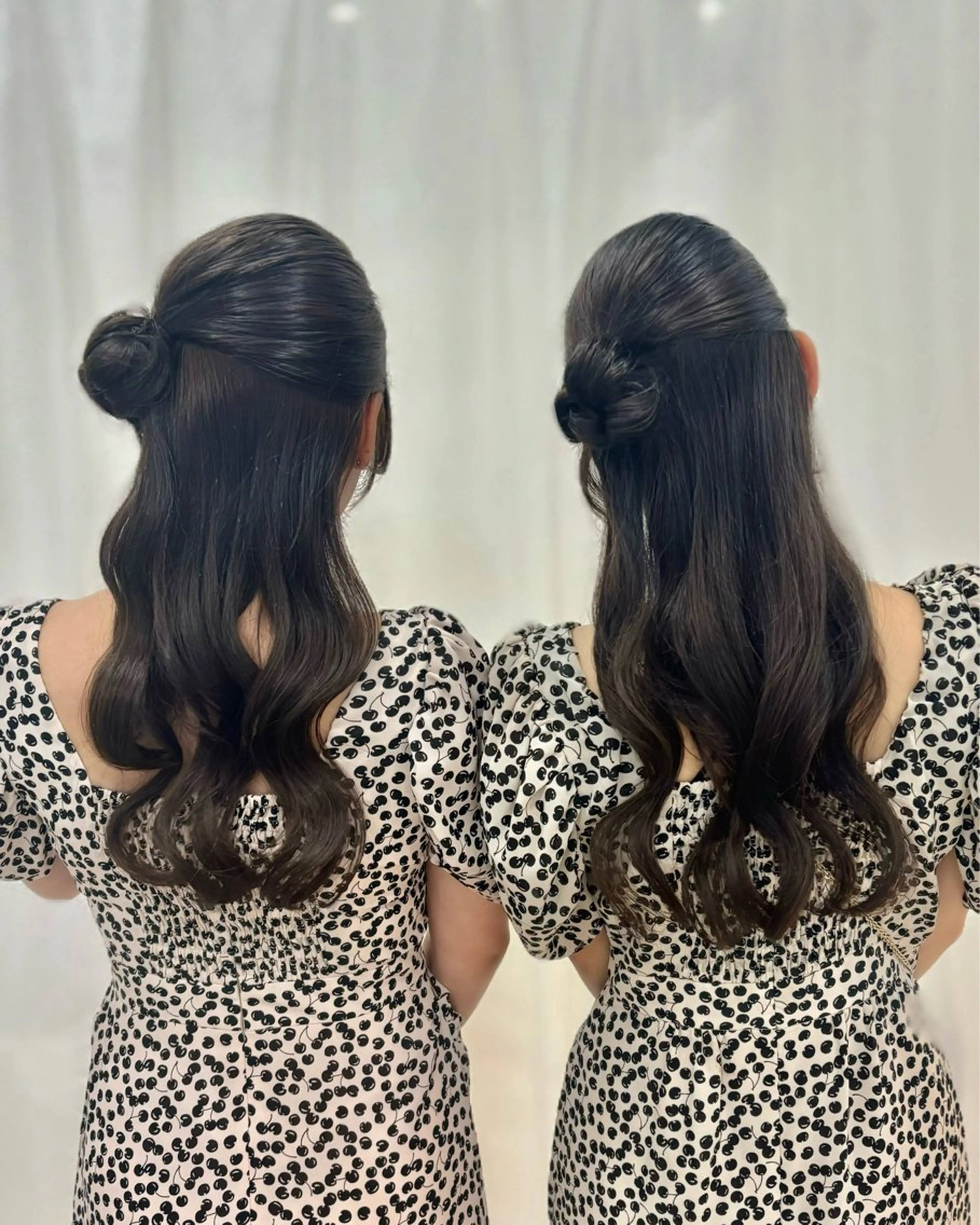 ロング ヘアアレンジ ヘアセット 𝒎𝒐𝒆🩰 名駅/ヘアメ/暖色♡のヘアスタイル