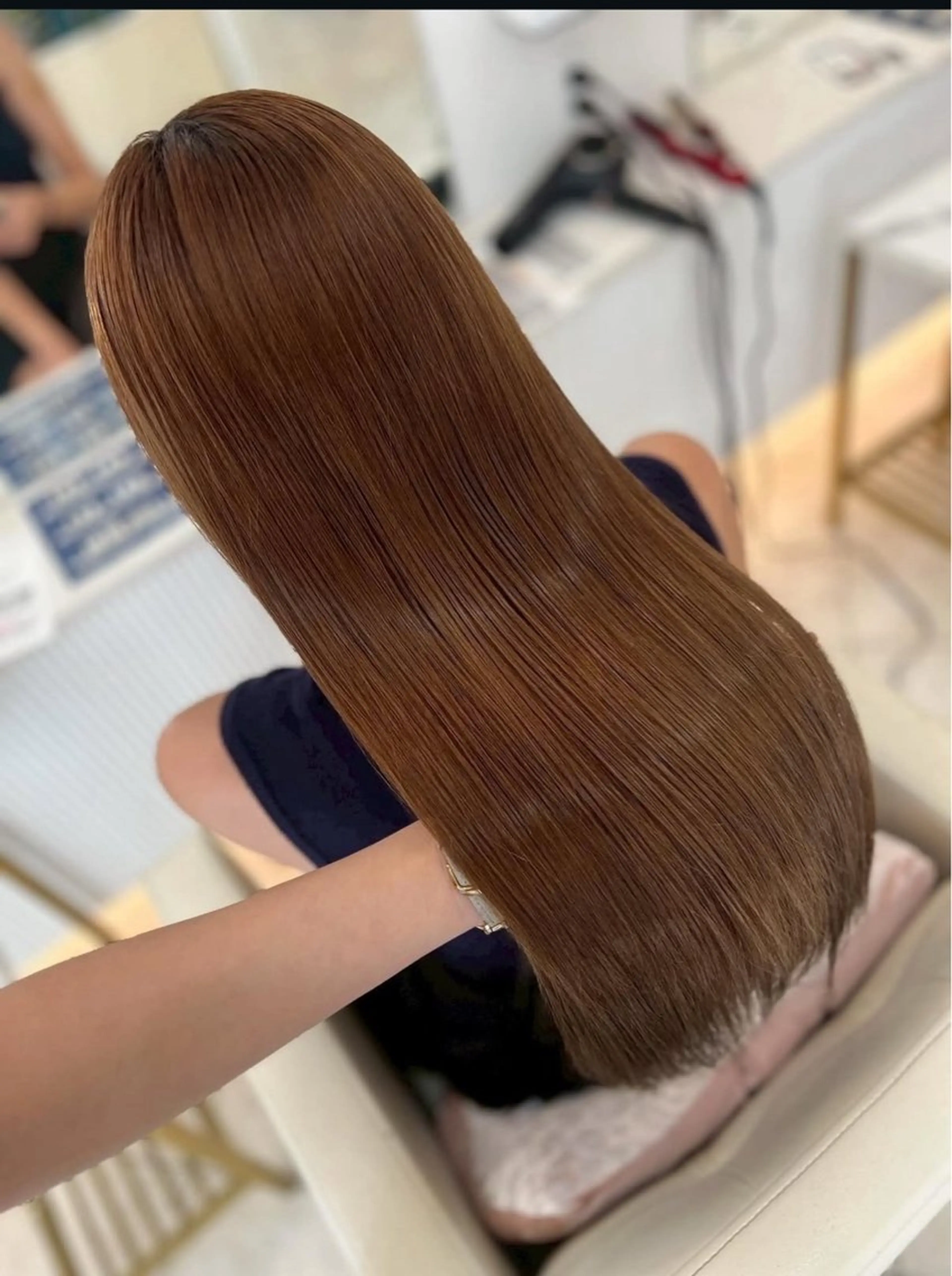 ロング カラー 髪質改善 arose久留米所属・山中 莉乃のヘアスタイル