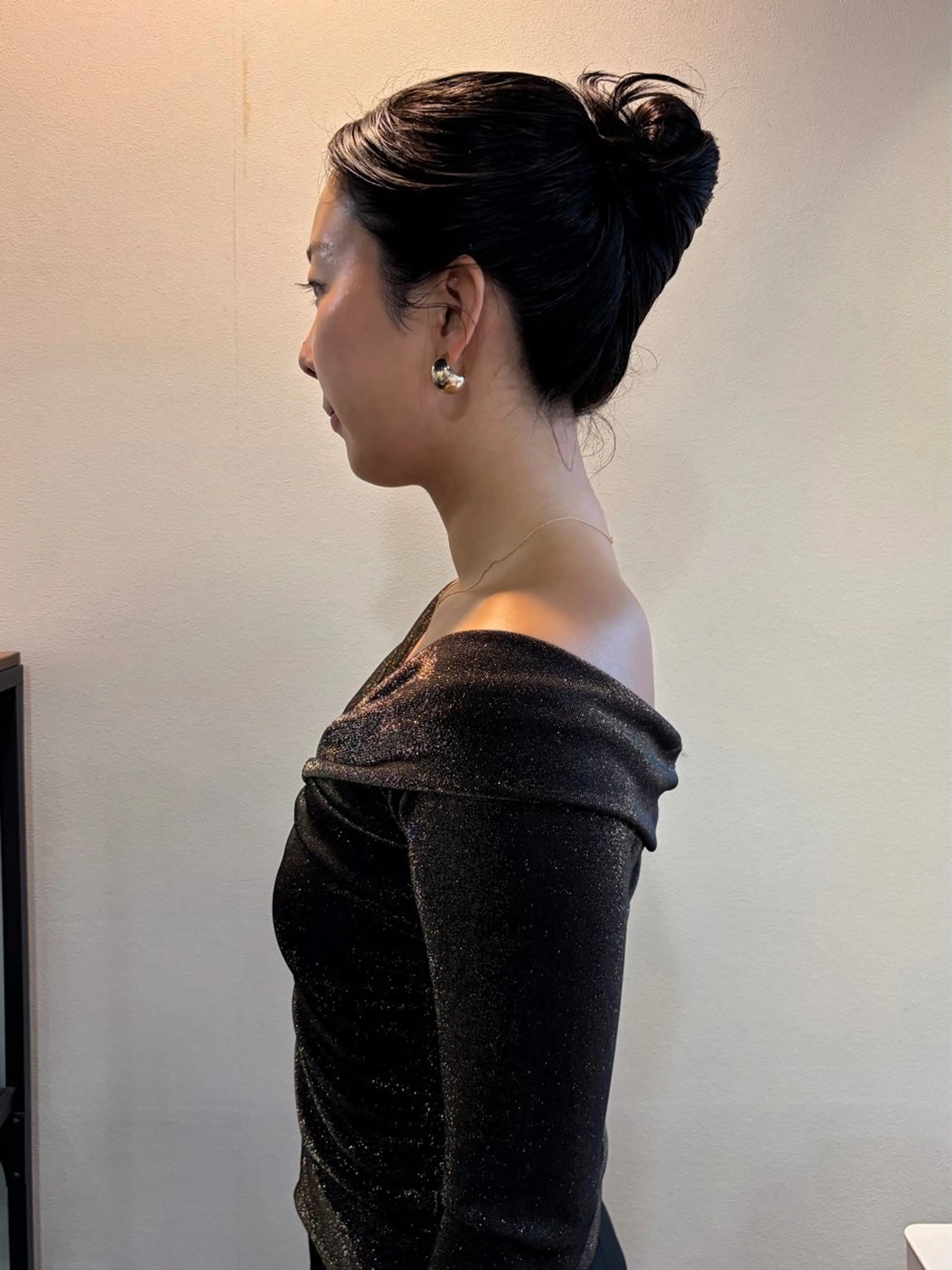 セミロング ヘアセット ボブパーマ／アレンジ Onのヘアスタイル