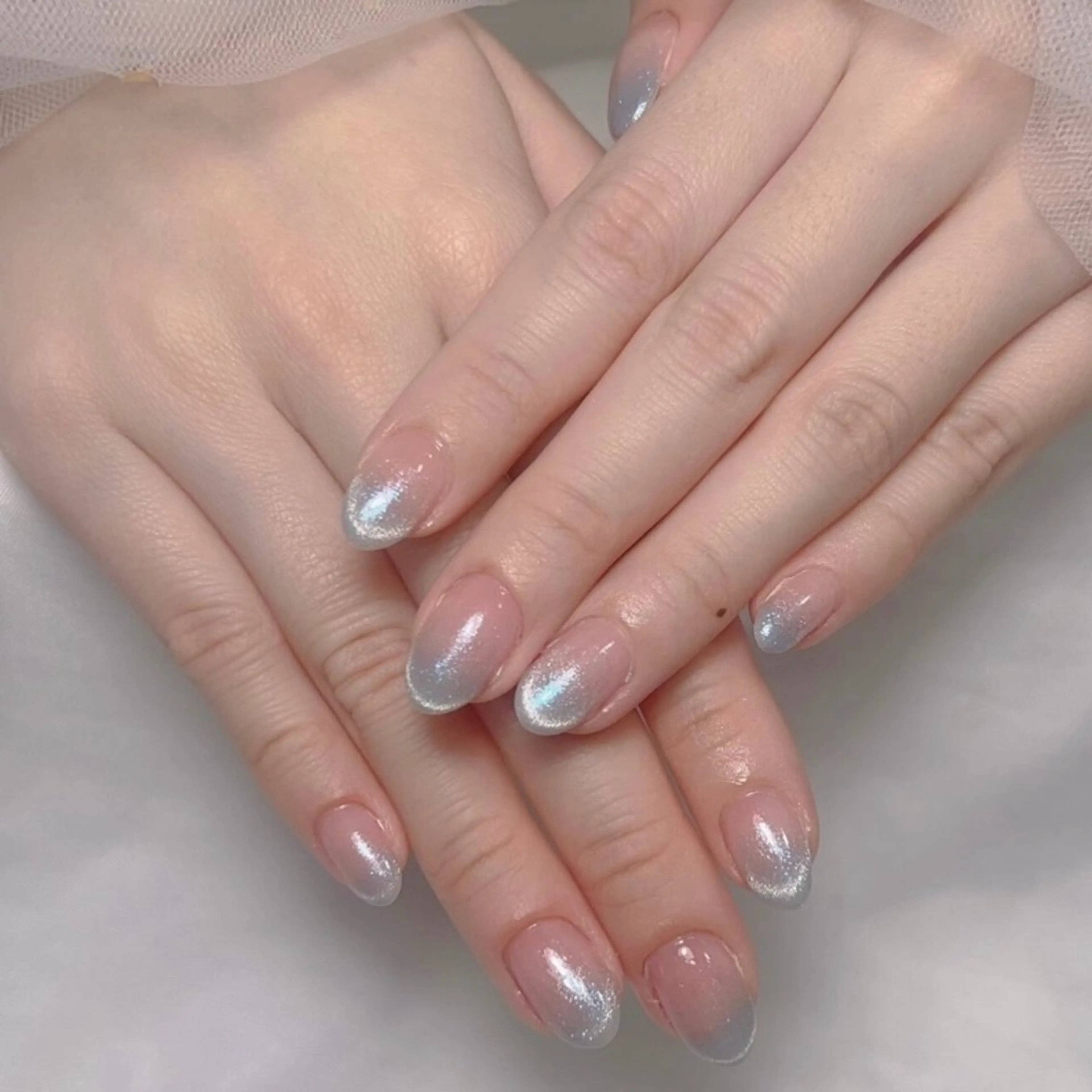 ネイル アートネイル フレンチネイル ジェルネイル グラデーション 韓国ネイル ハンドネイル 久保田 マリコのネイルデザイン