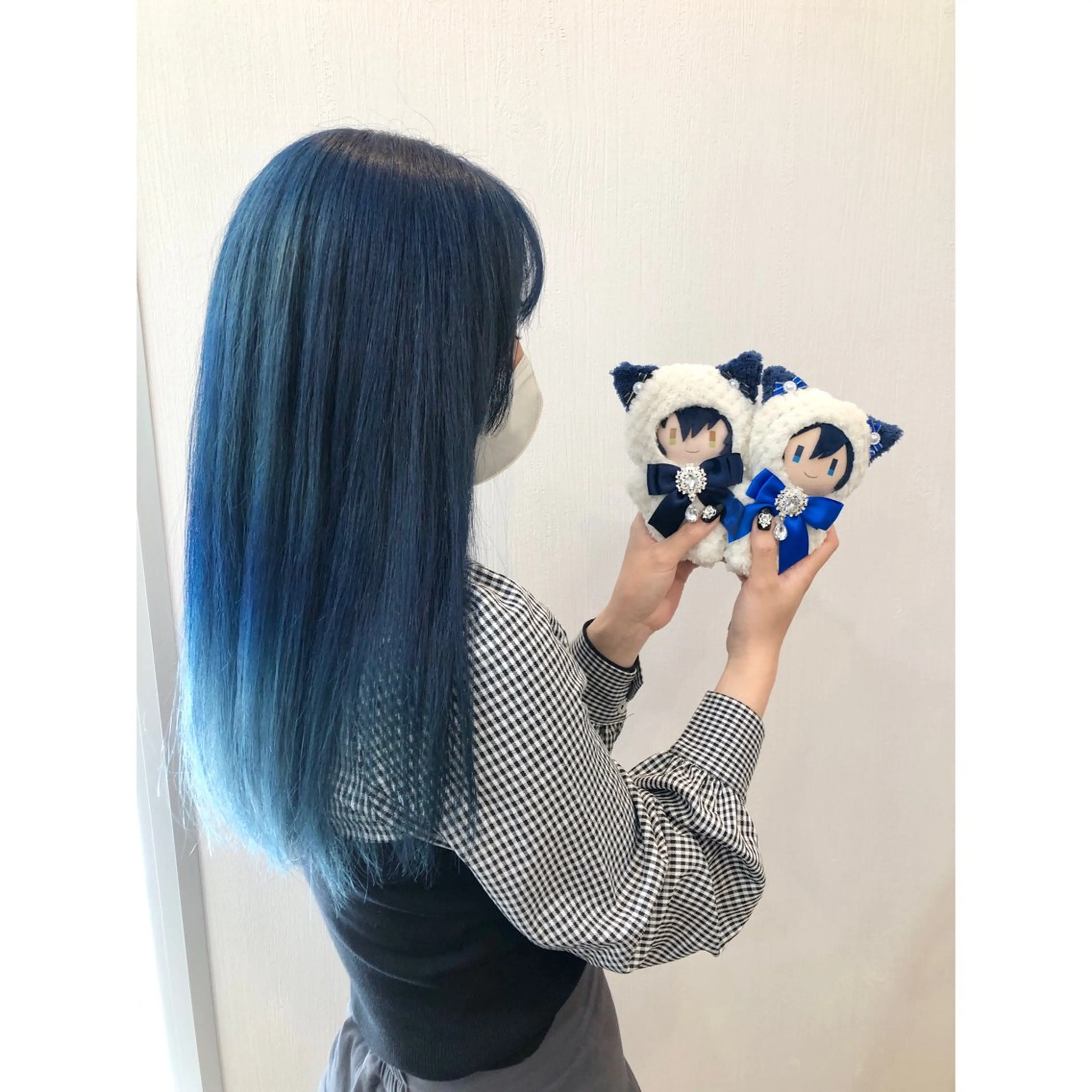 ロング カラー 推しカラー✨ オタク美容師ユウカのヘアスタイル