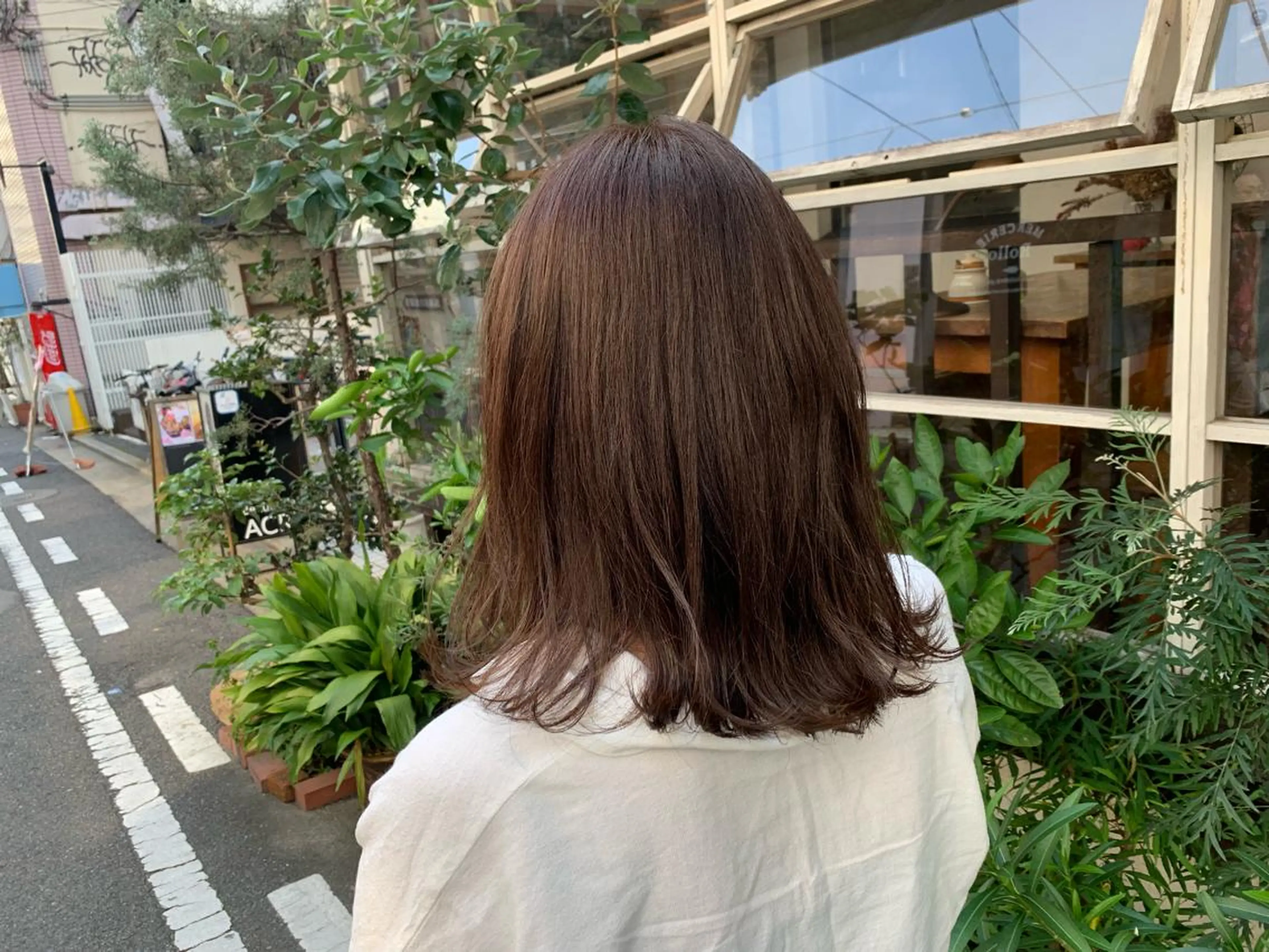 カット＋ケアカラー＋19ステップトリートメントの写真