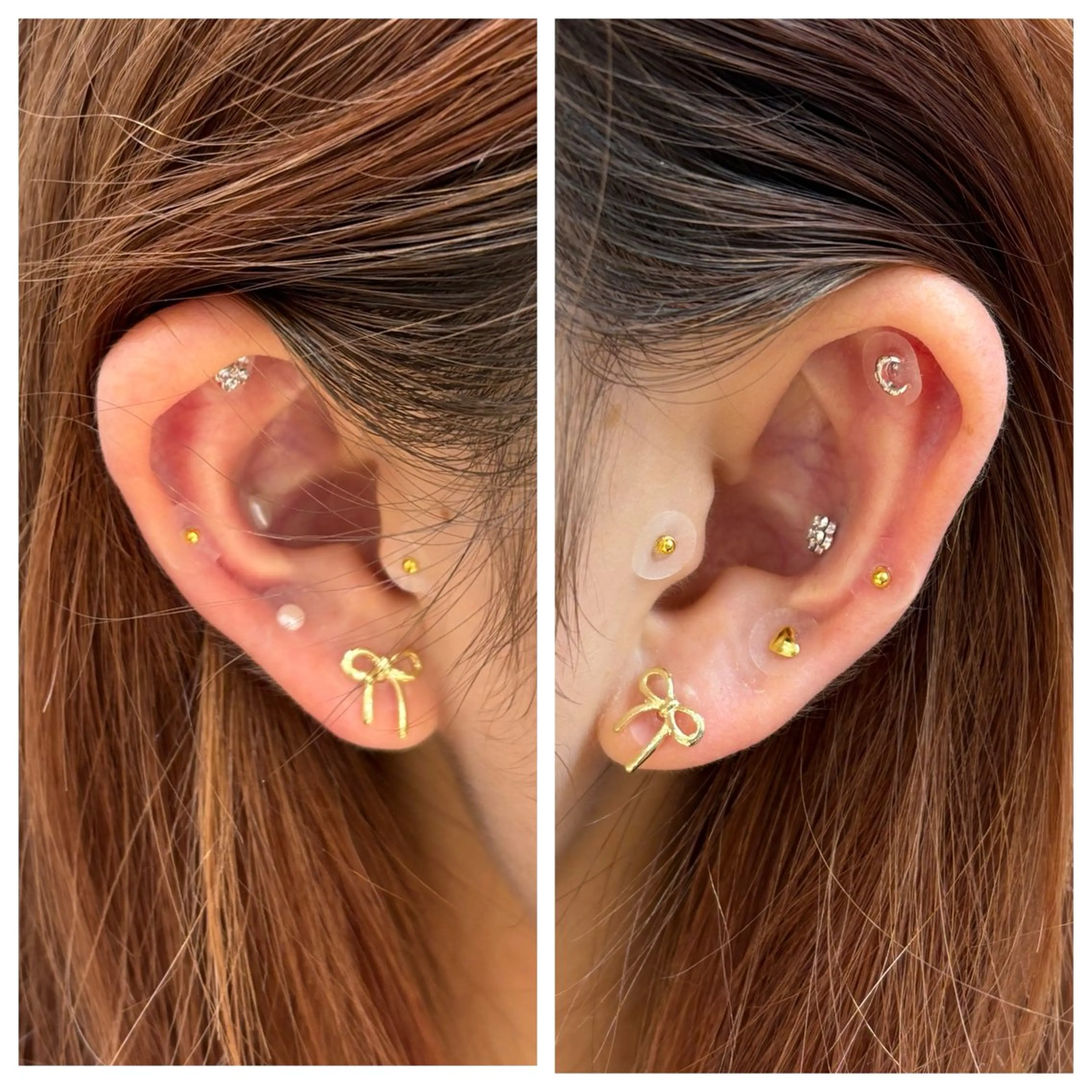 【話題のメニュー👂🏻"】耳つぼジュエリー💎12粒までコース💎(ヘアメニューに追加🉑)の写真